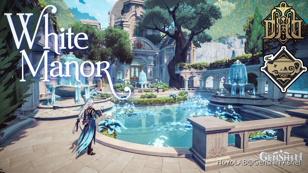 White Manor Teapot Replica ID Asia Server 151142477232 Genshin