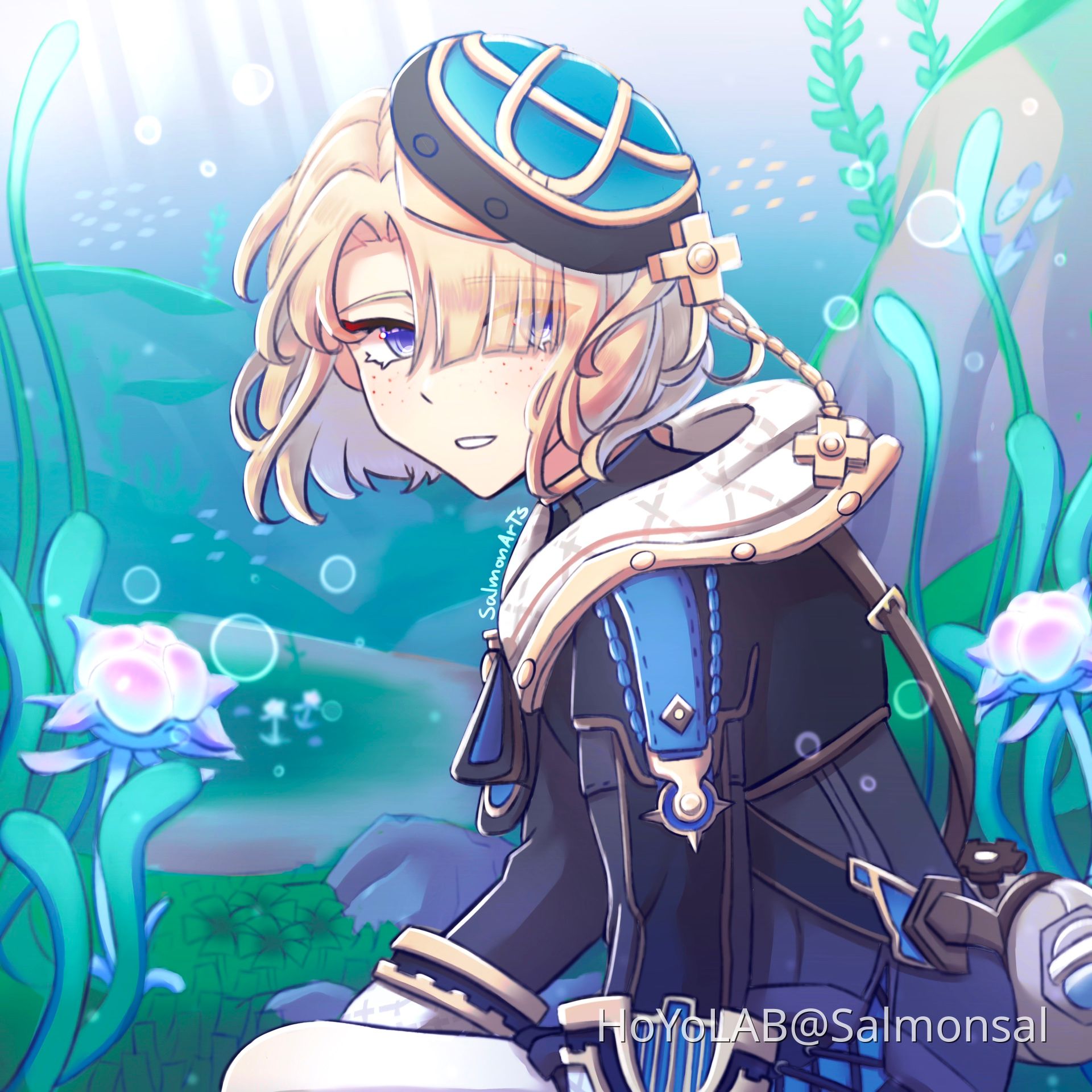 Freminet art brrr 🐟 Genshin Impact | HoYoLAB