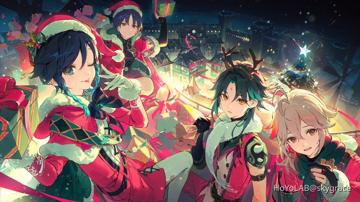 Christmas in the air Genshin Impact | HoYoLAB