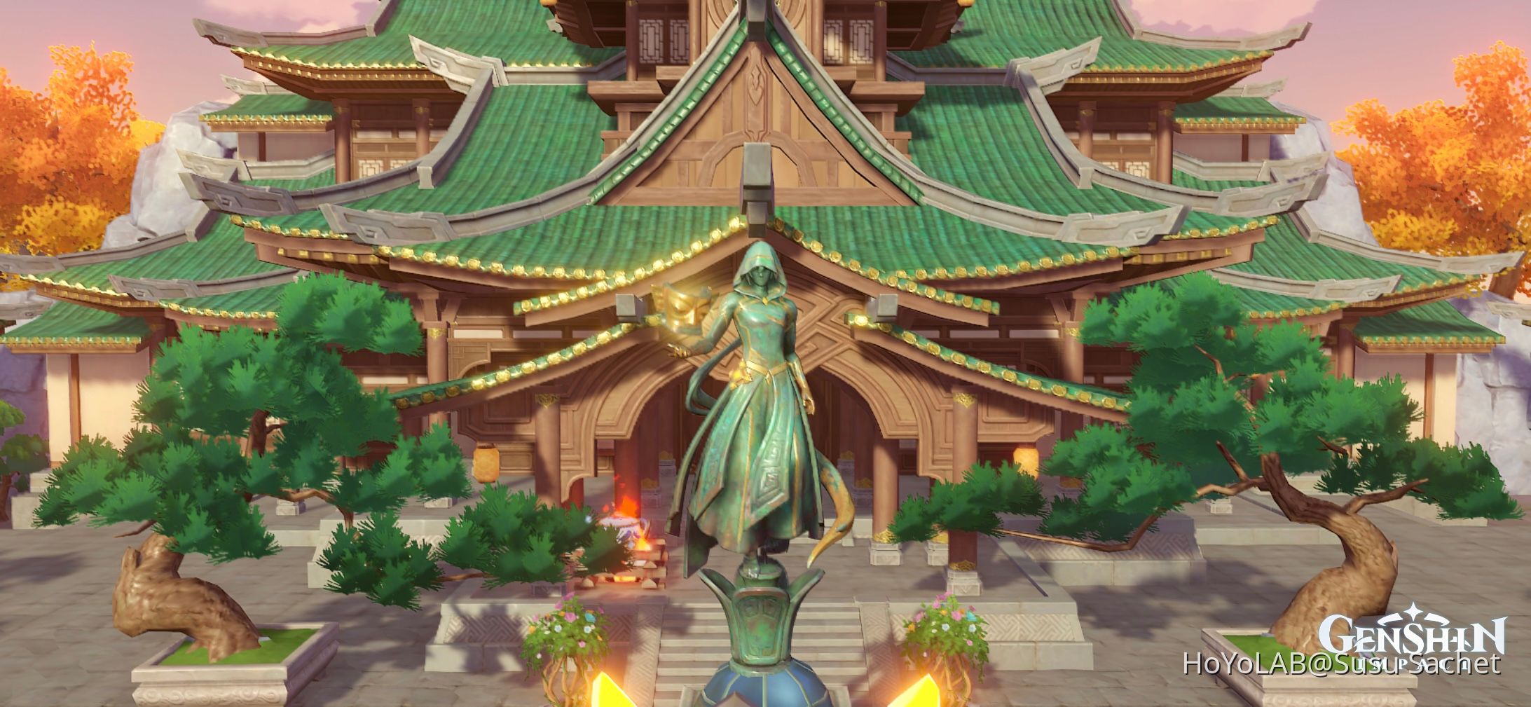 [Serenitea Pot] Zhongli Statue (Asia Server 159718802644) Genshin