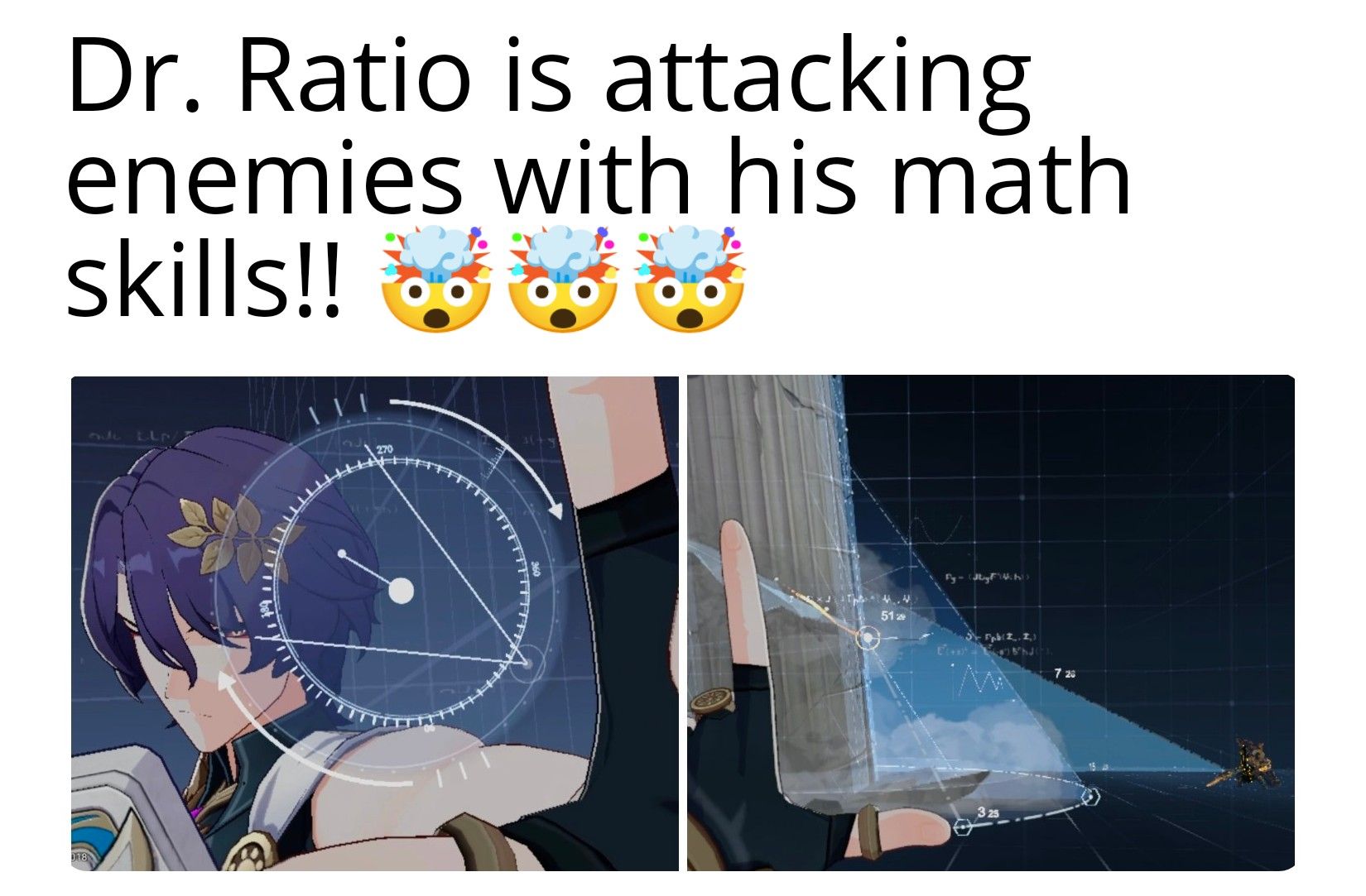 Dr. Ratio meme I made and template! Honkai: Star Rail | HoYoLAB