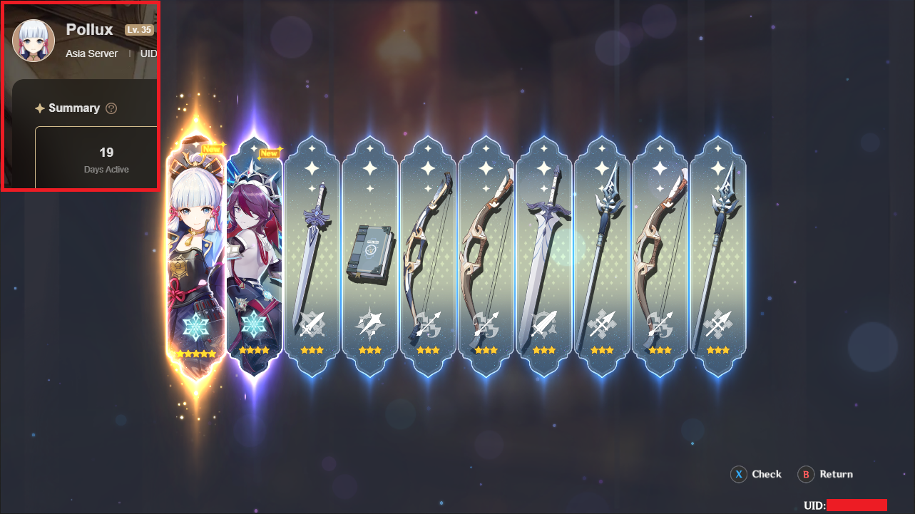 Hi new player here, and this is my first ever 10 pull. Genshin Impact ...