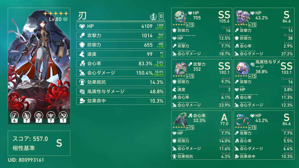 刃 遺物 Honkai: Star Rail | HoYoLAB