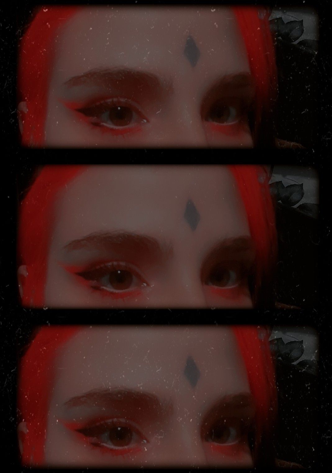 Xiao Makeup for the Day 🖤🐦 Genshin Impact HoYoLAB