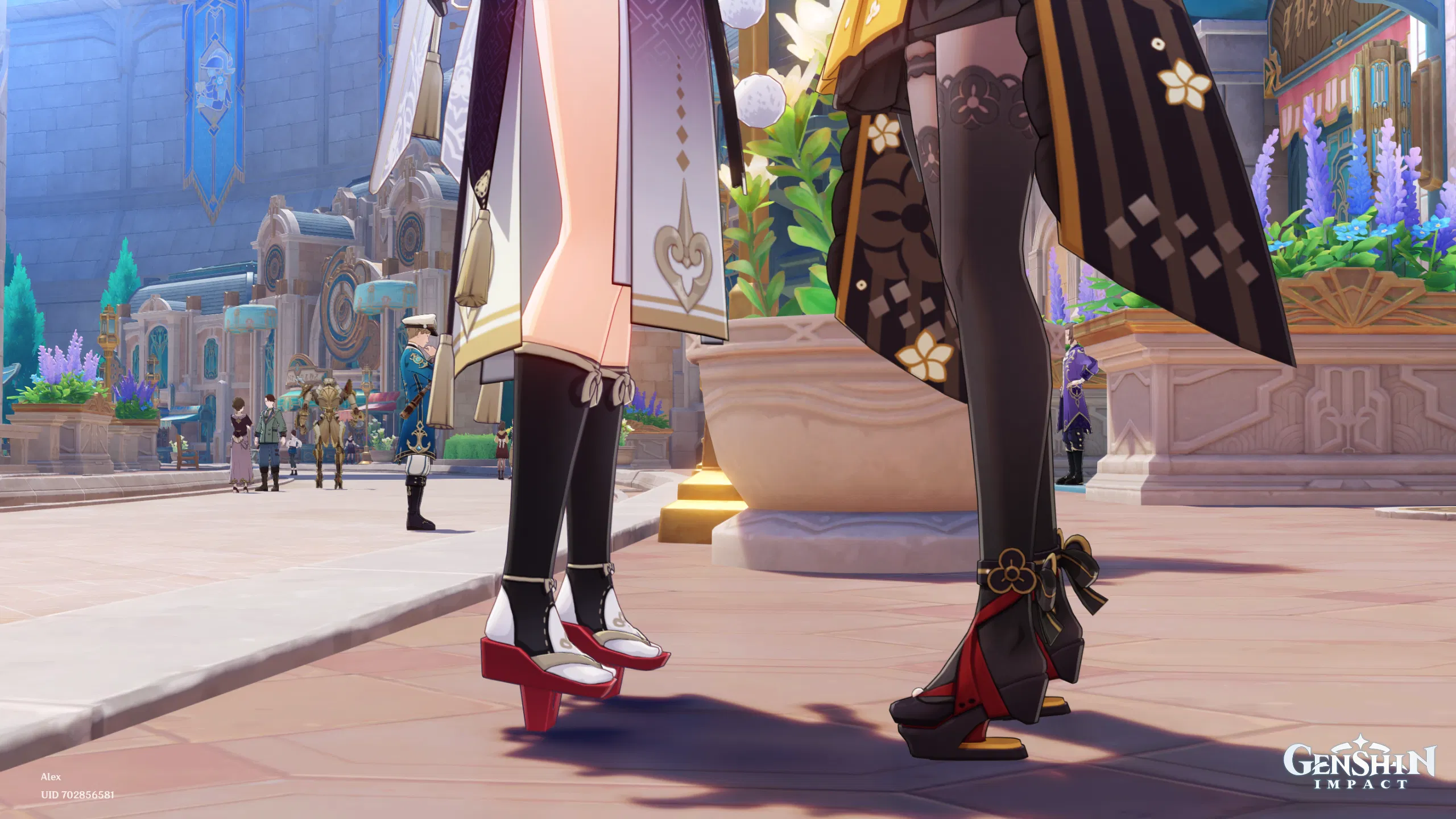 Has Chiori beat Kujo Sara in her new floating shoes design? Genshin ...