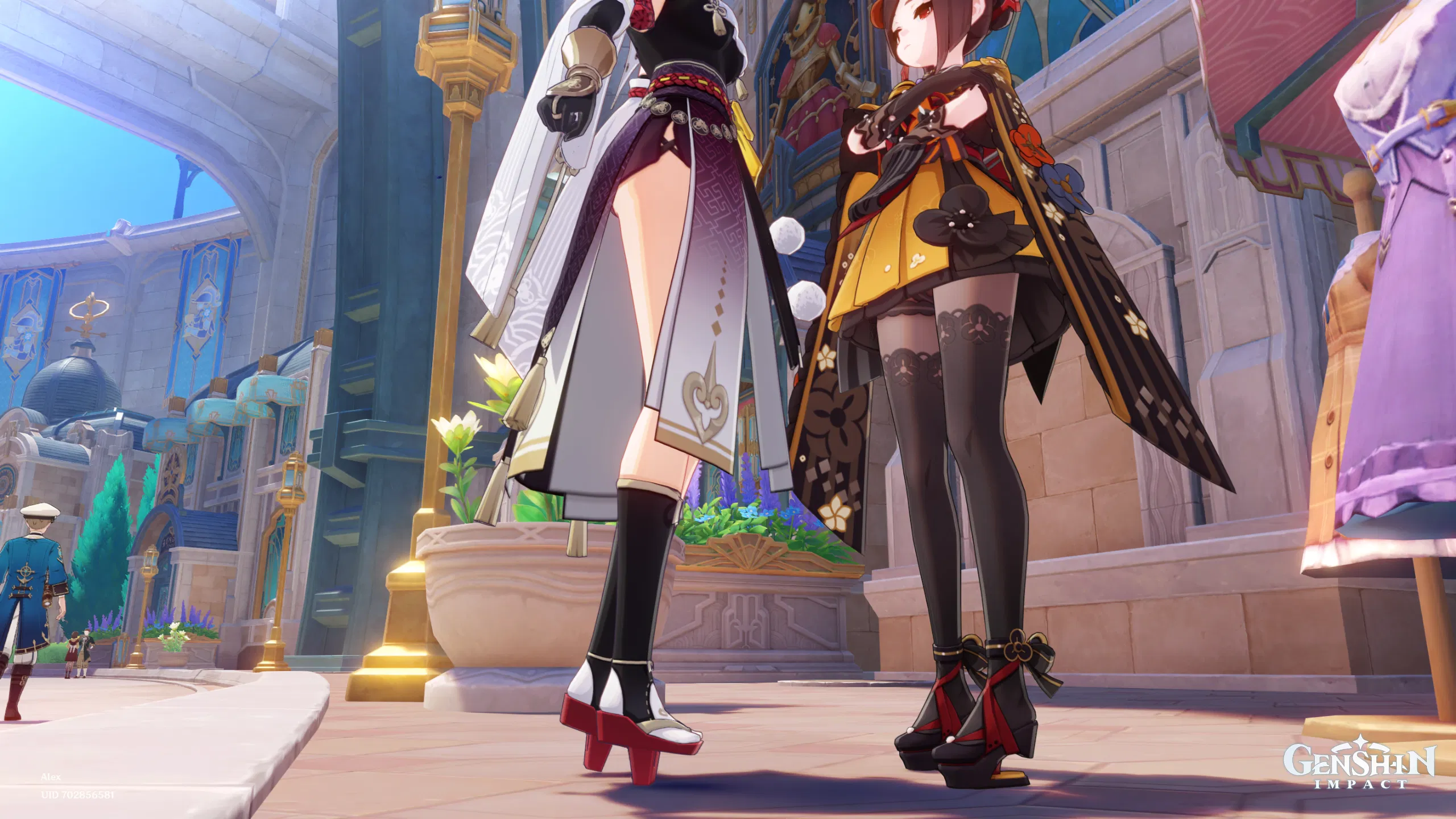 Has Chiori beat Kujo Sara in her new floating shoes design? Genshin ...