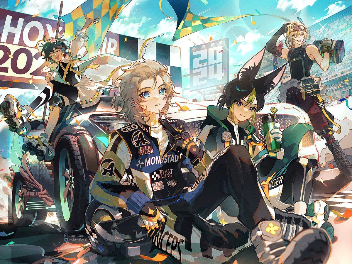HoYoFair 2024] Teyvat Turboflux - Countdown Illustration Genshin