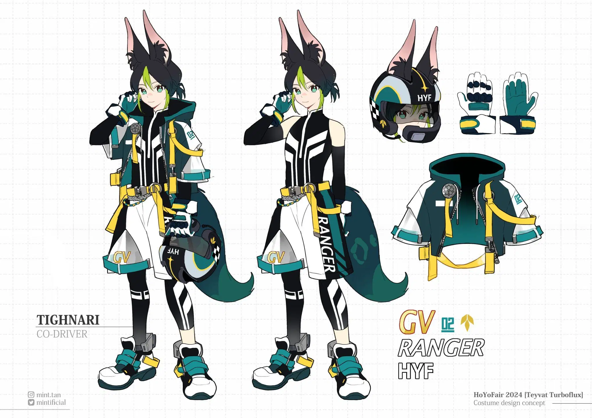 [HoyoFair 2024] Teyvat Turboflux - Design sheets Genshin Impact | HoYoLAB