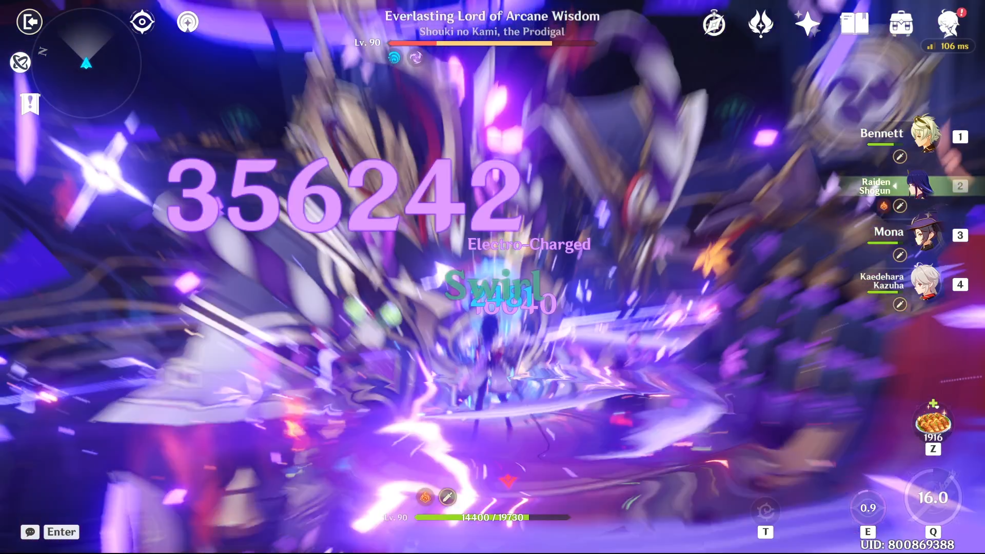I just fixed my C0 Raiden (The Catch) showcase party and here's the ...