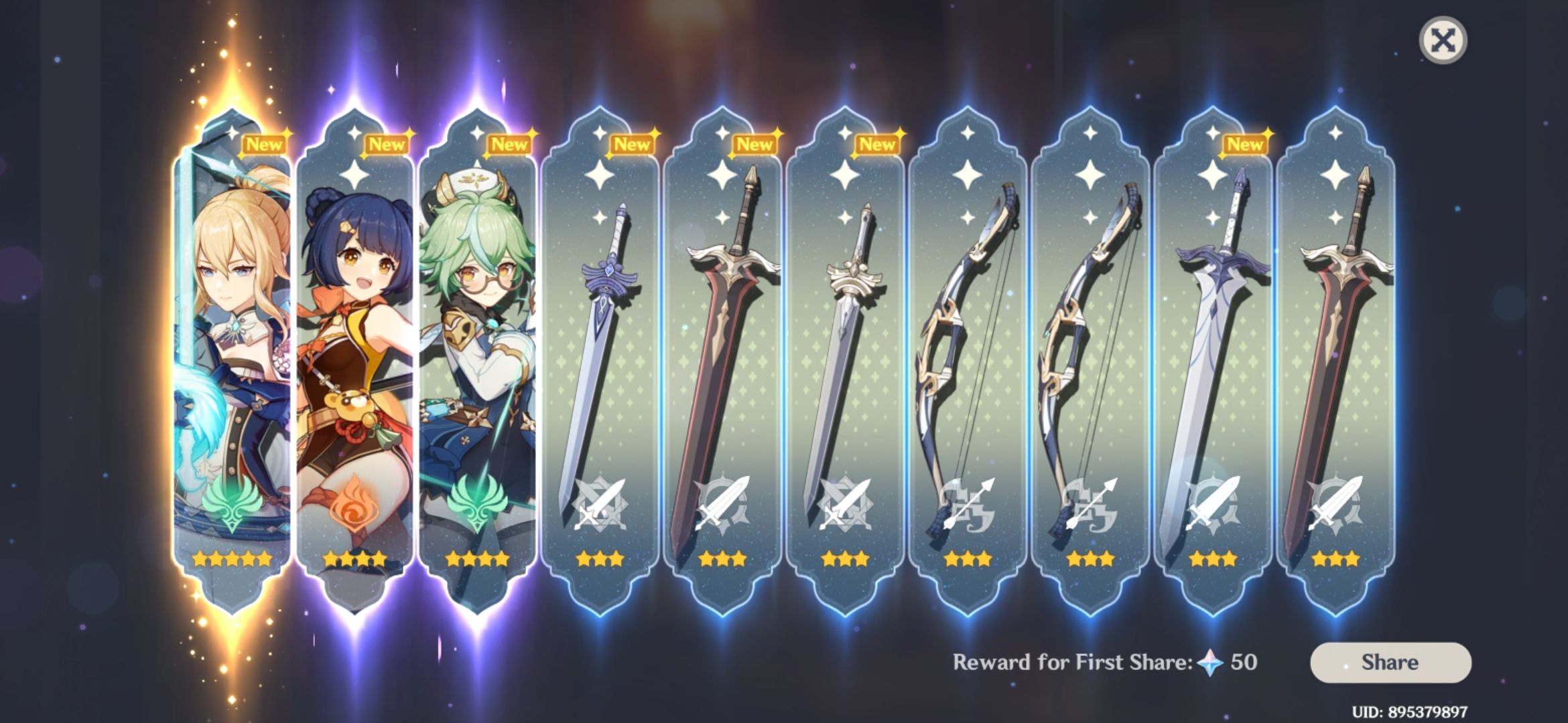 who was your First 5 Star ?? Genshin Impact | HoYoLAB