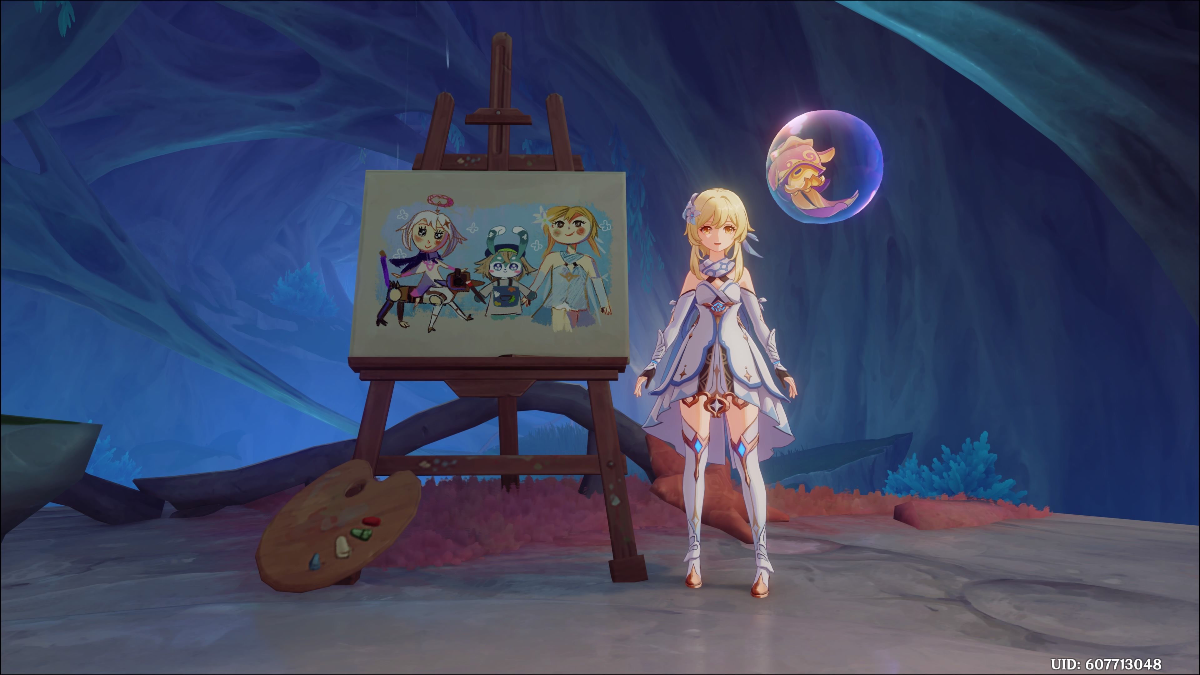 Melusine Painting gives achievement Genshin Impact HoYoLAB