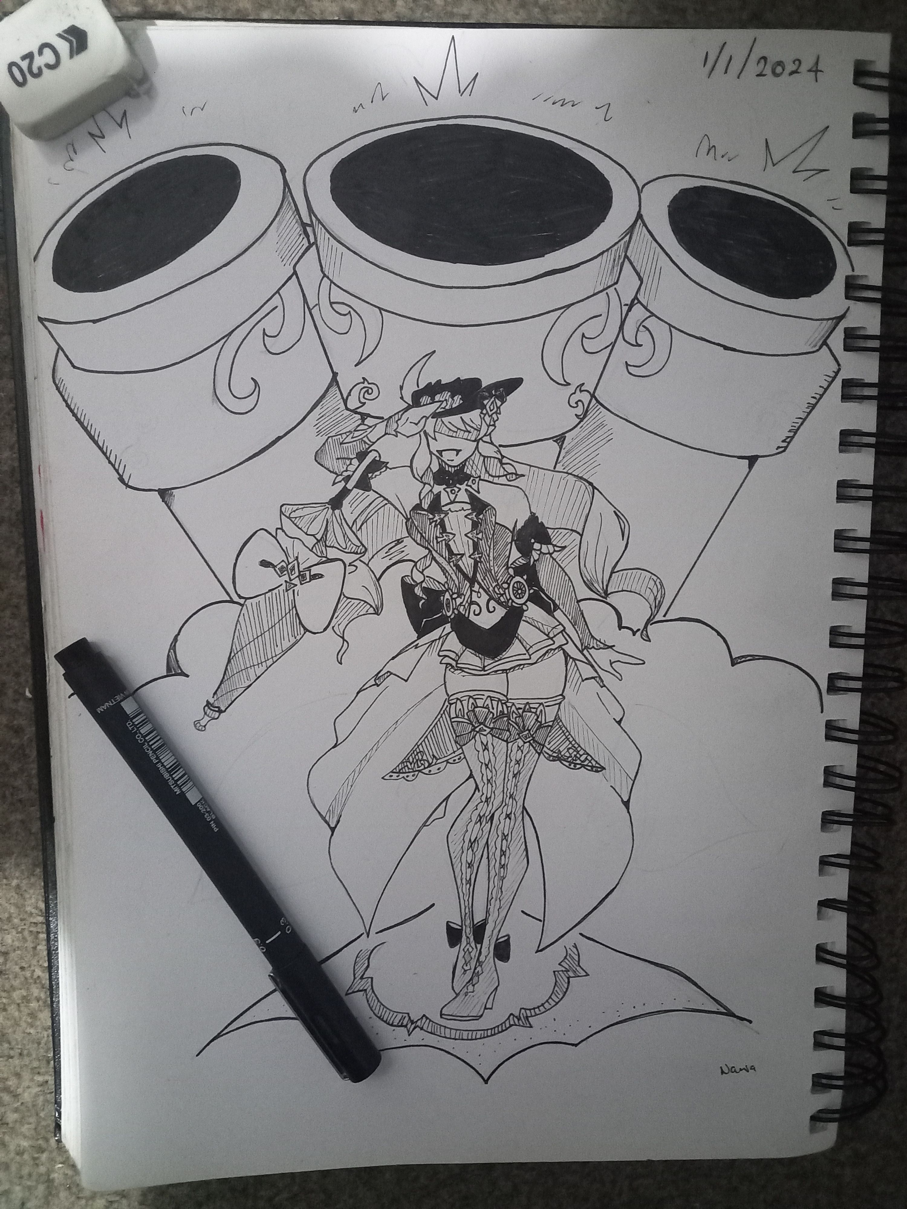 NAVIA FANART🤩🤩 Genshin Impact | HoYoLAB