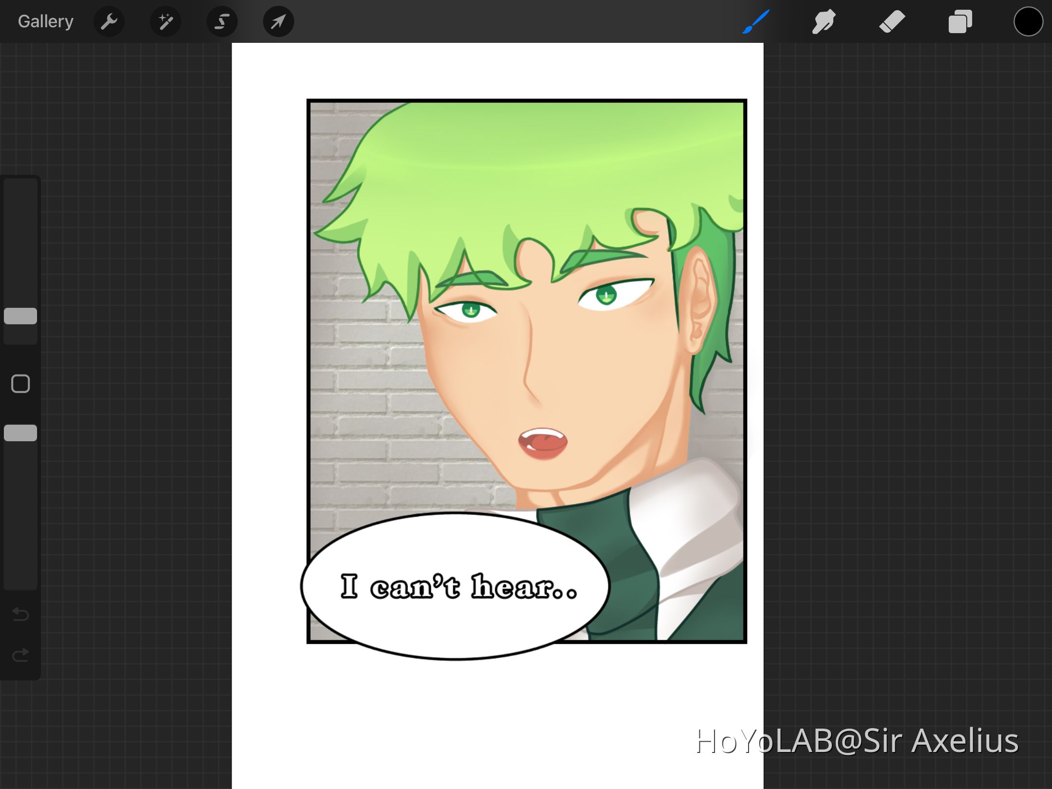 Ibispaint vs procreate erm 😭 which one wore it better? HoYoLAB