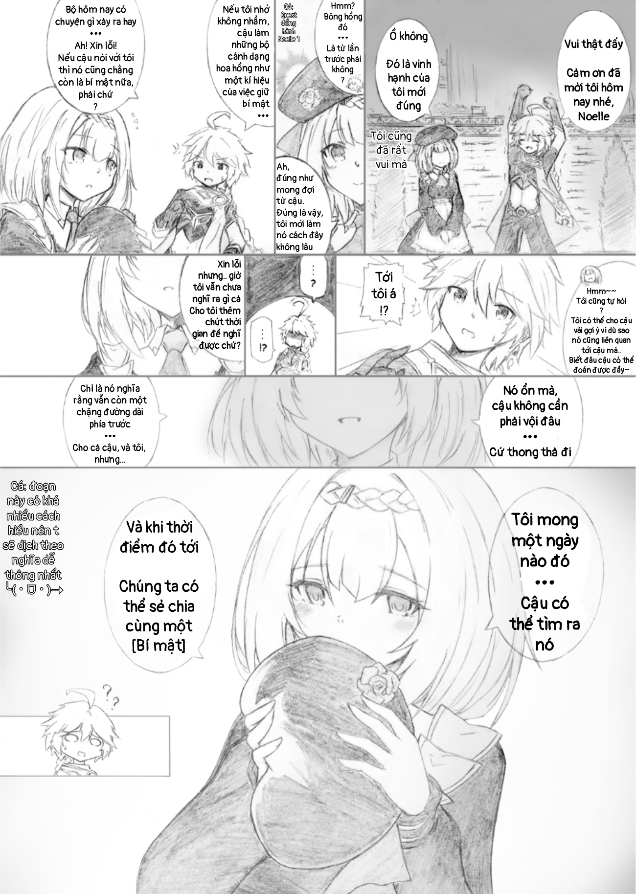 GI short comic update chapter 6: a date with Noelle {kurocrimson ...