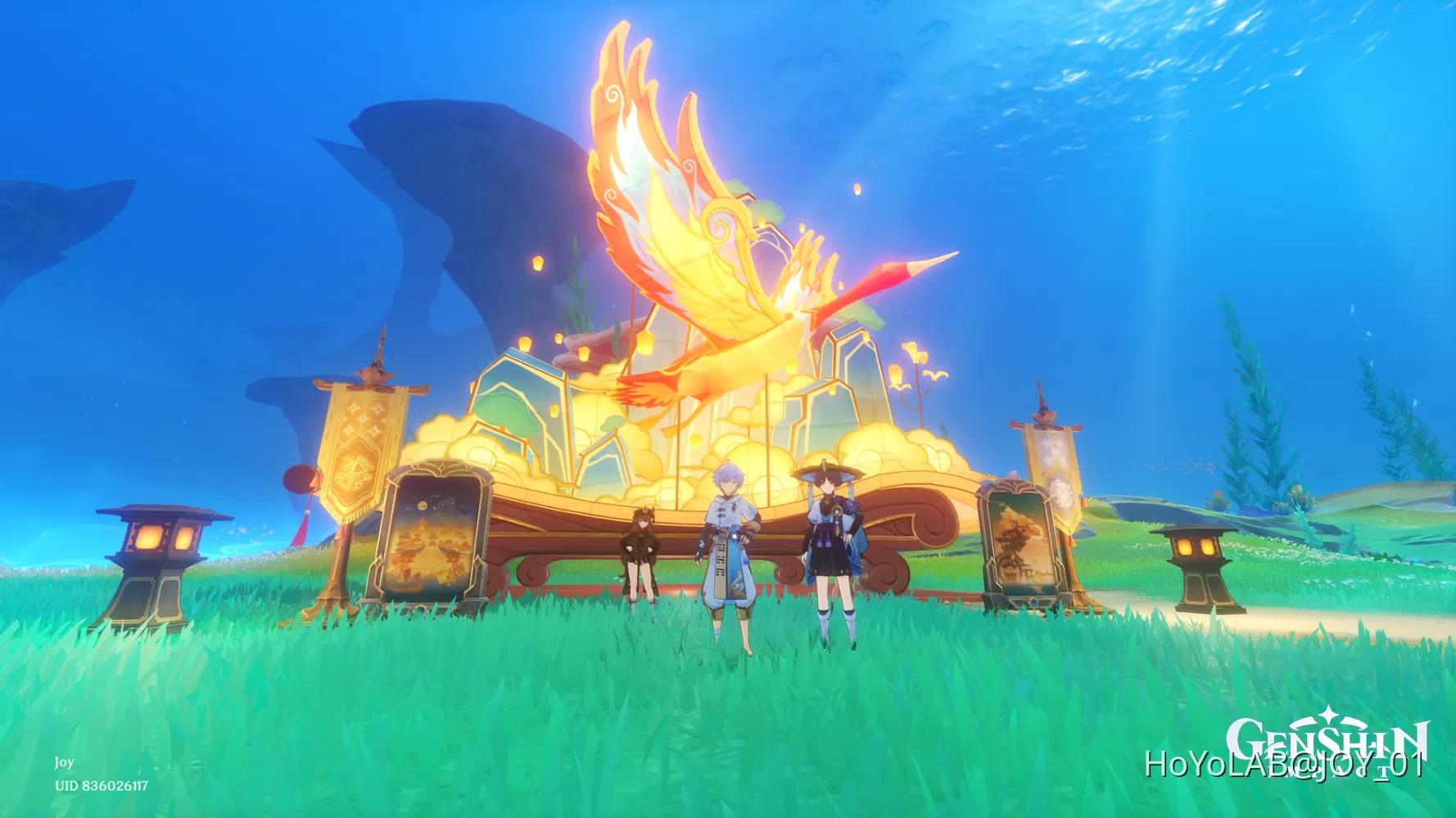 Visit to a dear friend Serenitea Pot Genshin Impact HoYoLAB