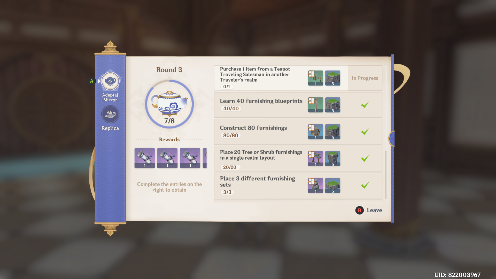 Stuck on the Adeptal Mirror Genshin Impact HoYoLAB