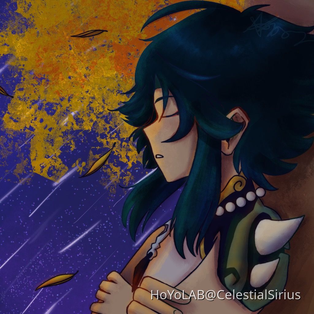 Xiao is sleeping! Be quiet! Genshin Impact HoYoLAB