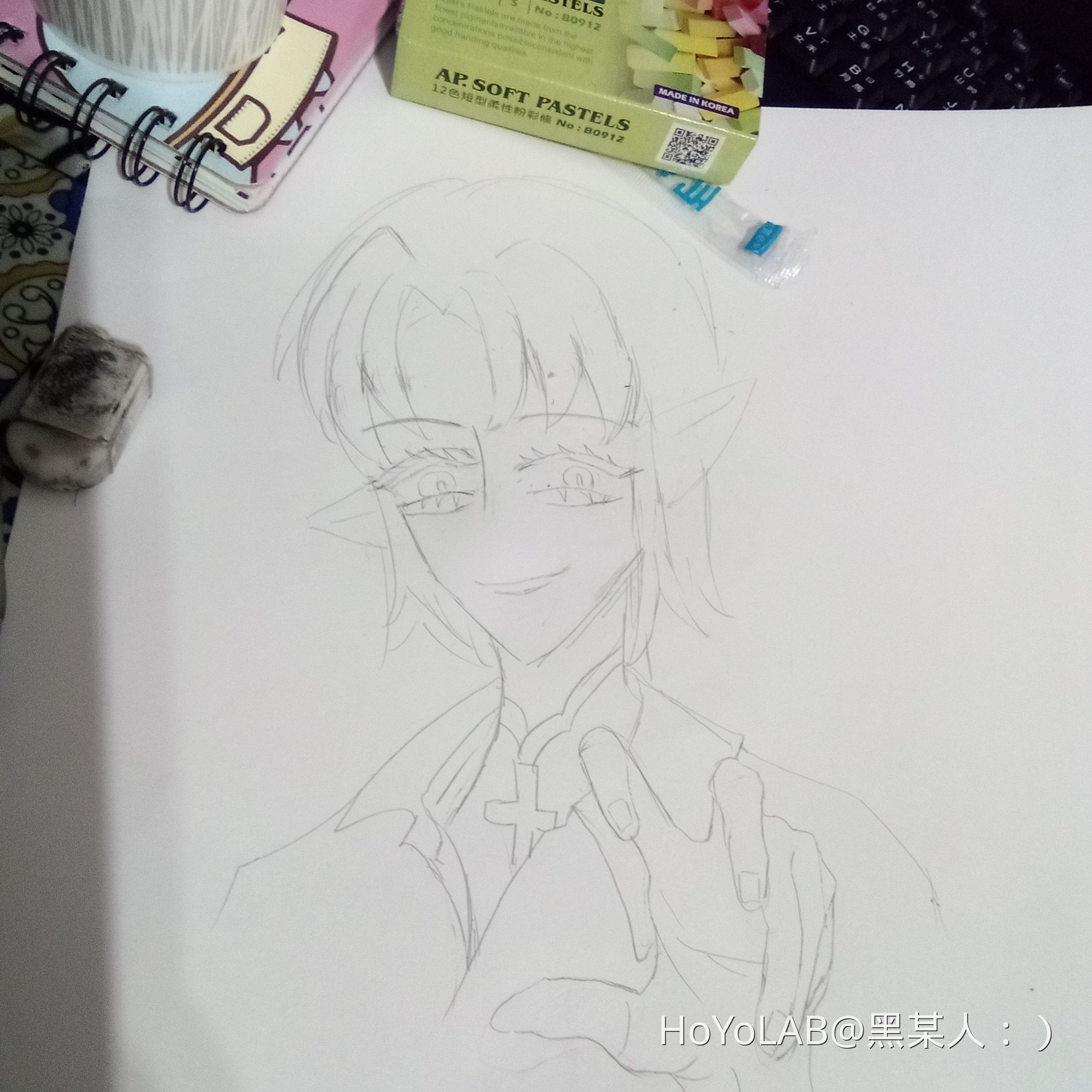 想畫天使被世間萬物影響然後天堂不不理不睬（覺得天使是乖寶寶不會幹壞事的神 HoYoLAB