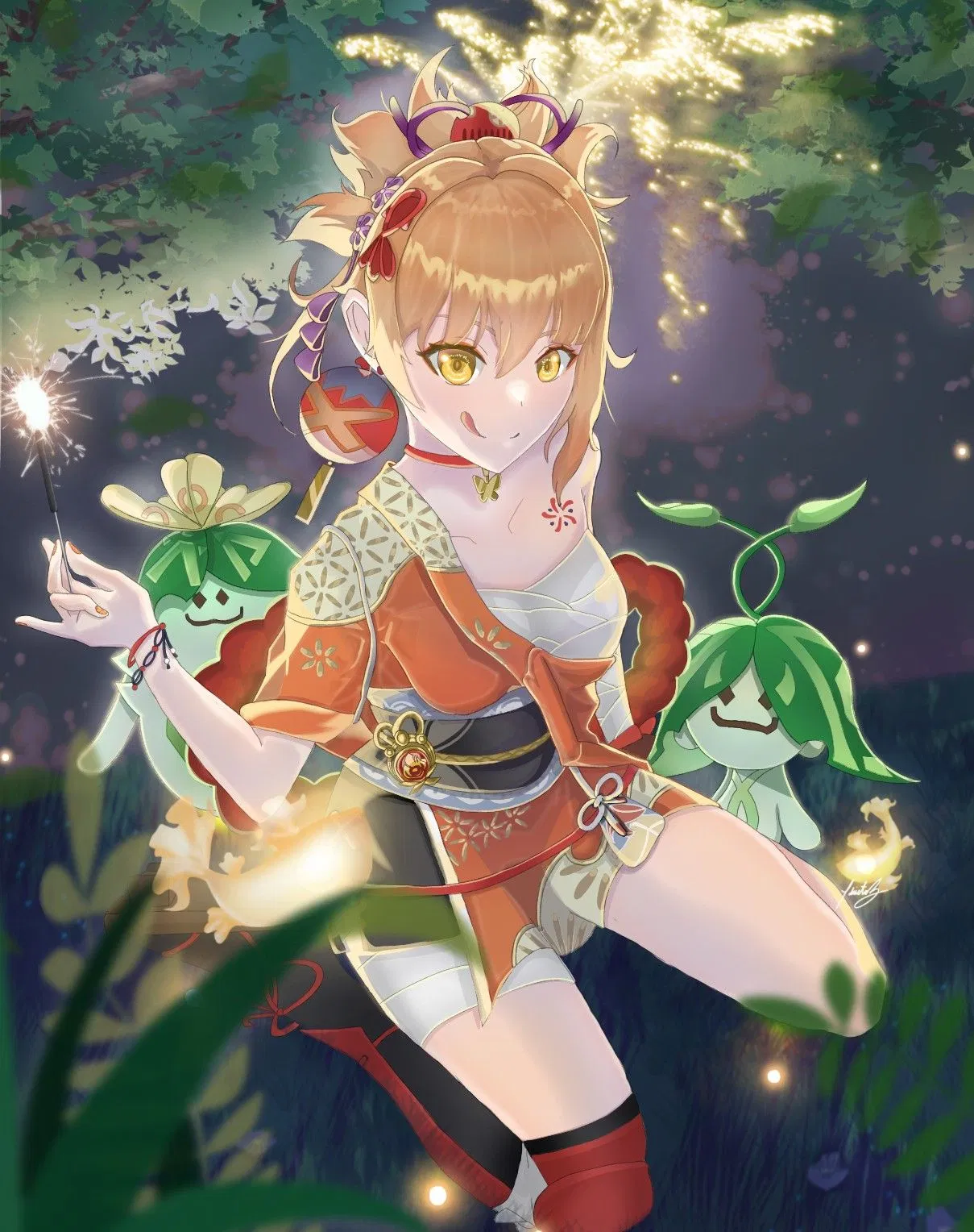 yoimiya-fanart-genshin-impact-hoyolab