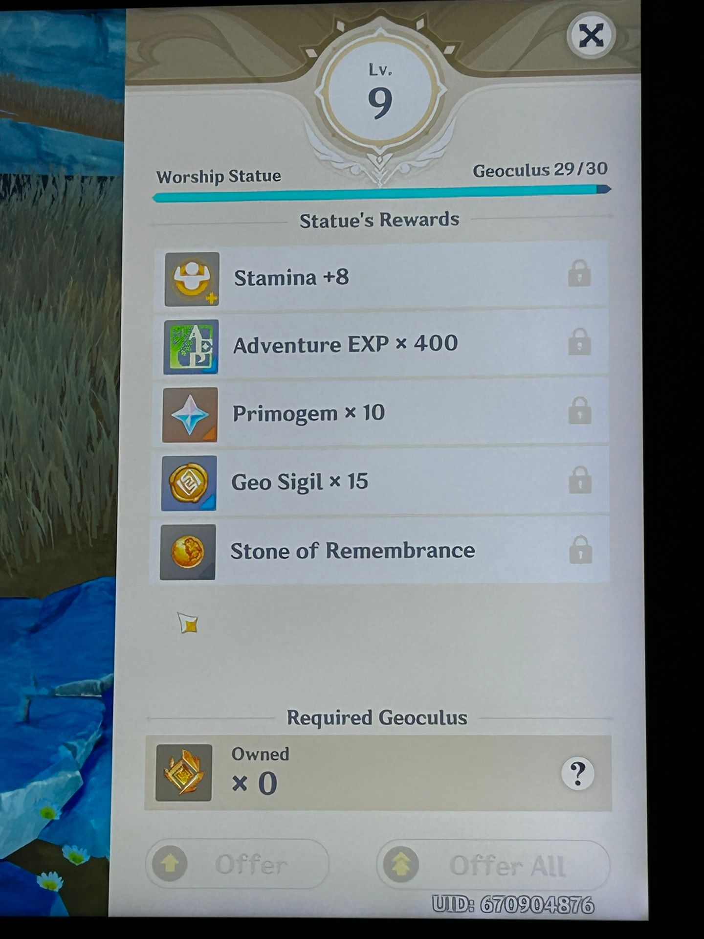 Geoculus resonance stone not able to do its job??? Genshin Impact HoYoLAB