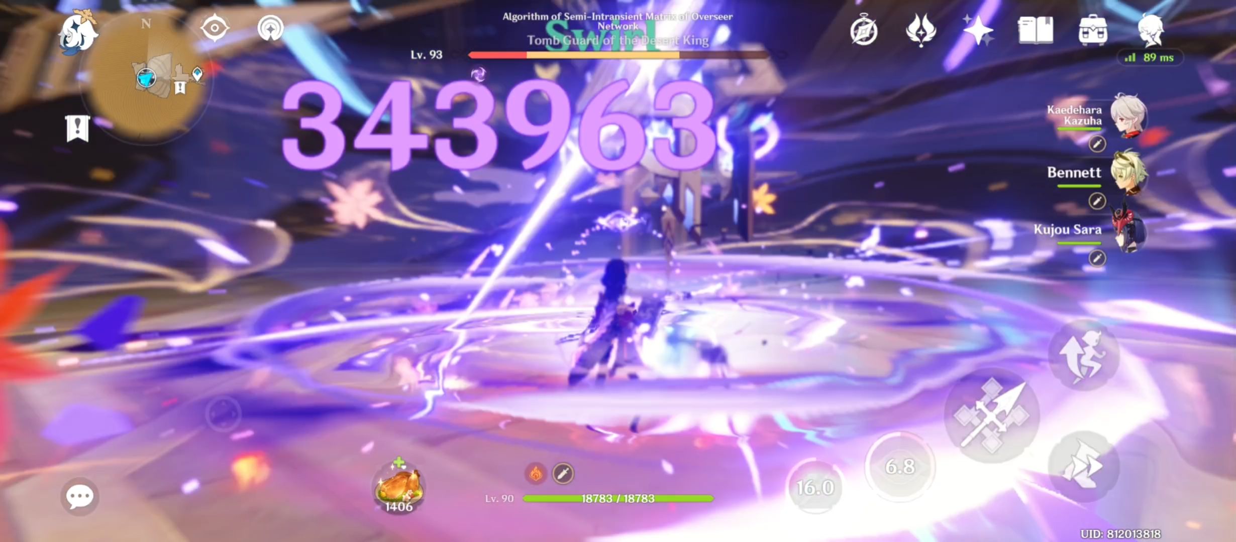 C0R1 Raiden No Food Buff Damage!!! Genshin Impact | HoYoLAB