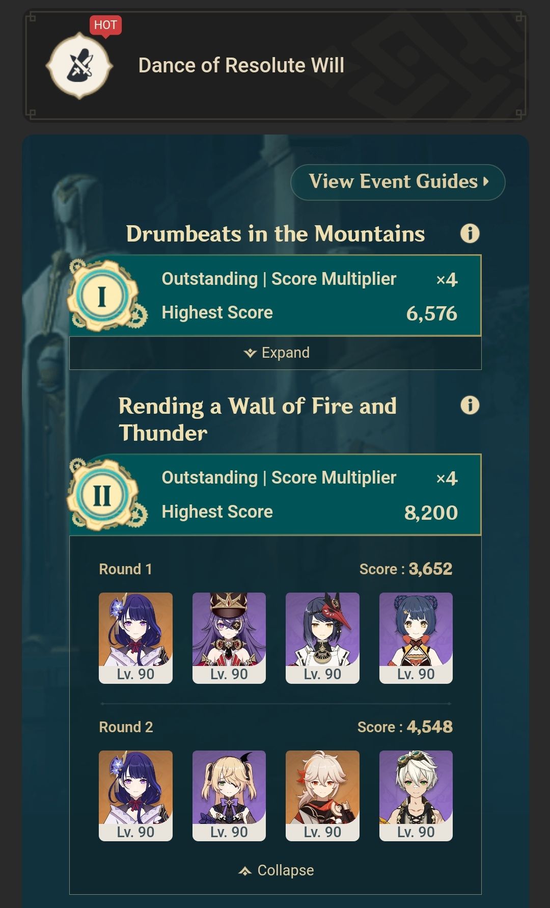 Dance of Resolute Will Day 2 Genshin Impact HoYoLAB