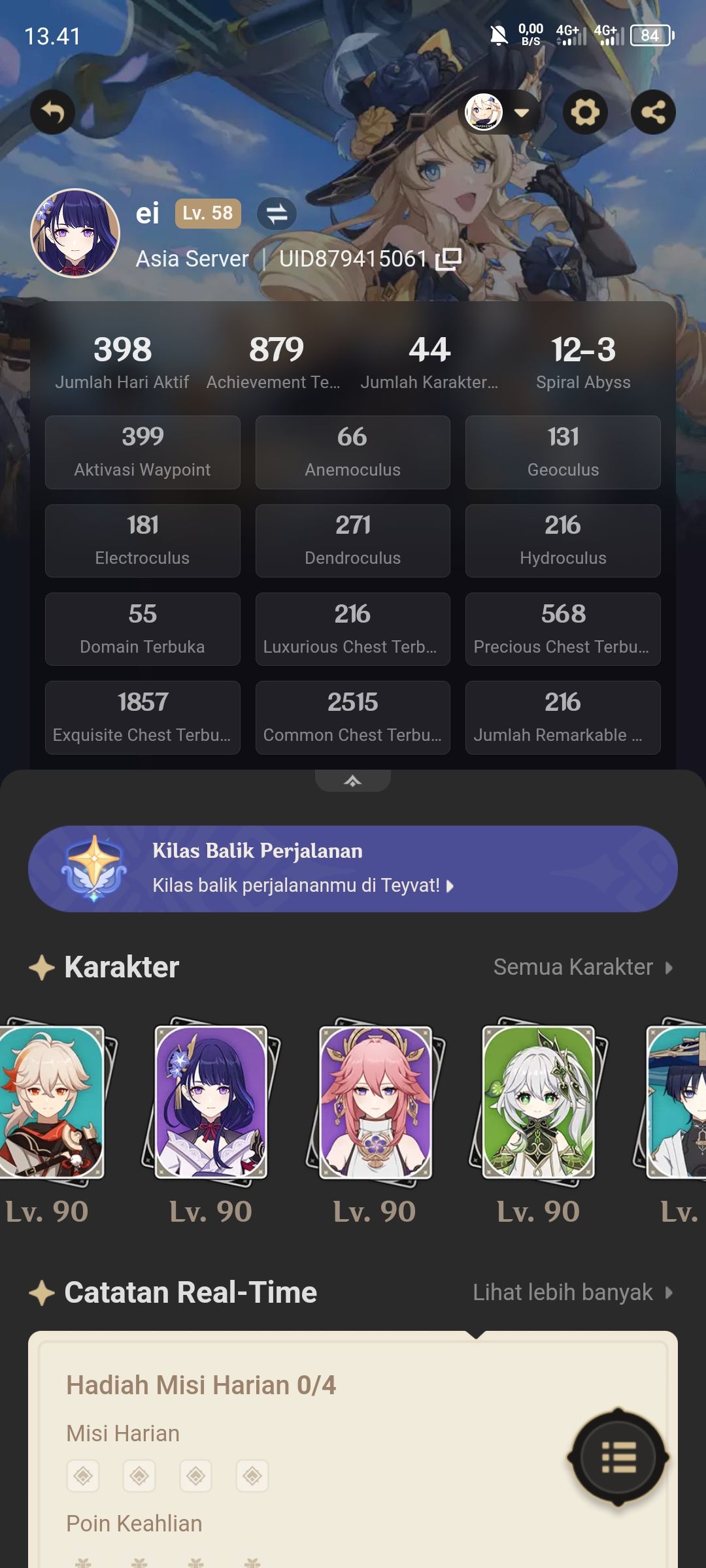 total semua chest nya berapa sih?? Genshin Impact HoYoLAB