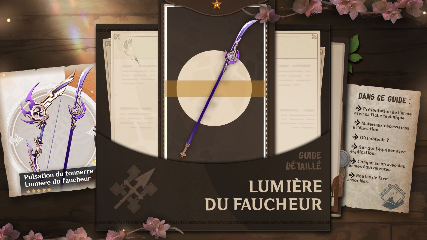 [Version 4.3] Lumière du faucheur | Analyse de l'arme + Routes de farm