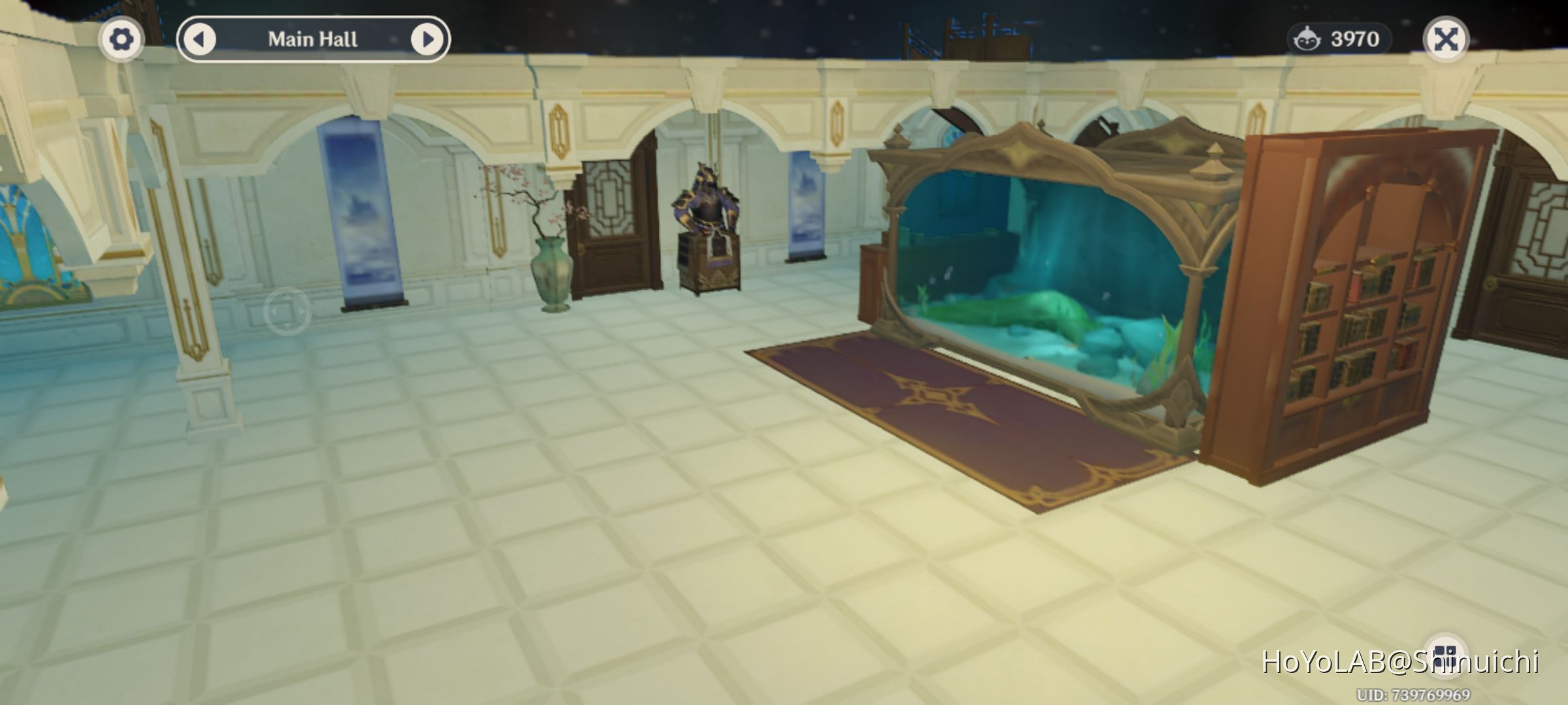 Main Hall Teapot Set and Replica Code || Fontaine Main House