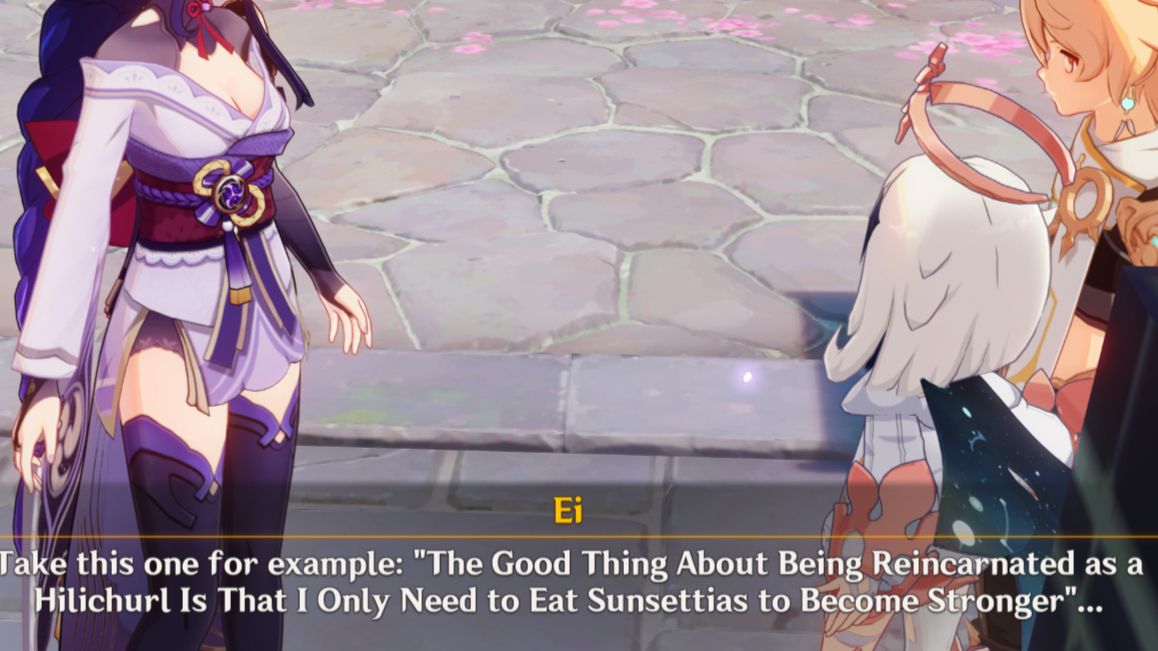 There's reincarnation light novels in Genshin, it's canon! Genshin