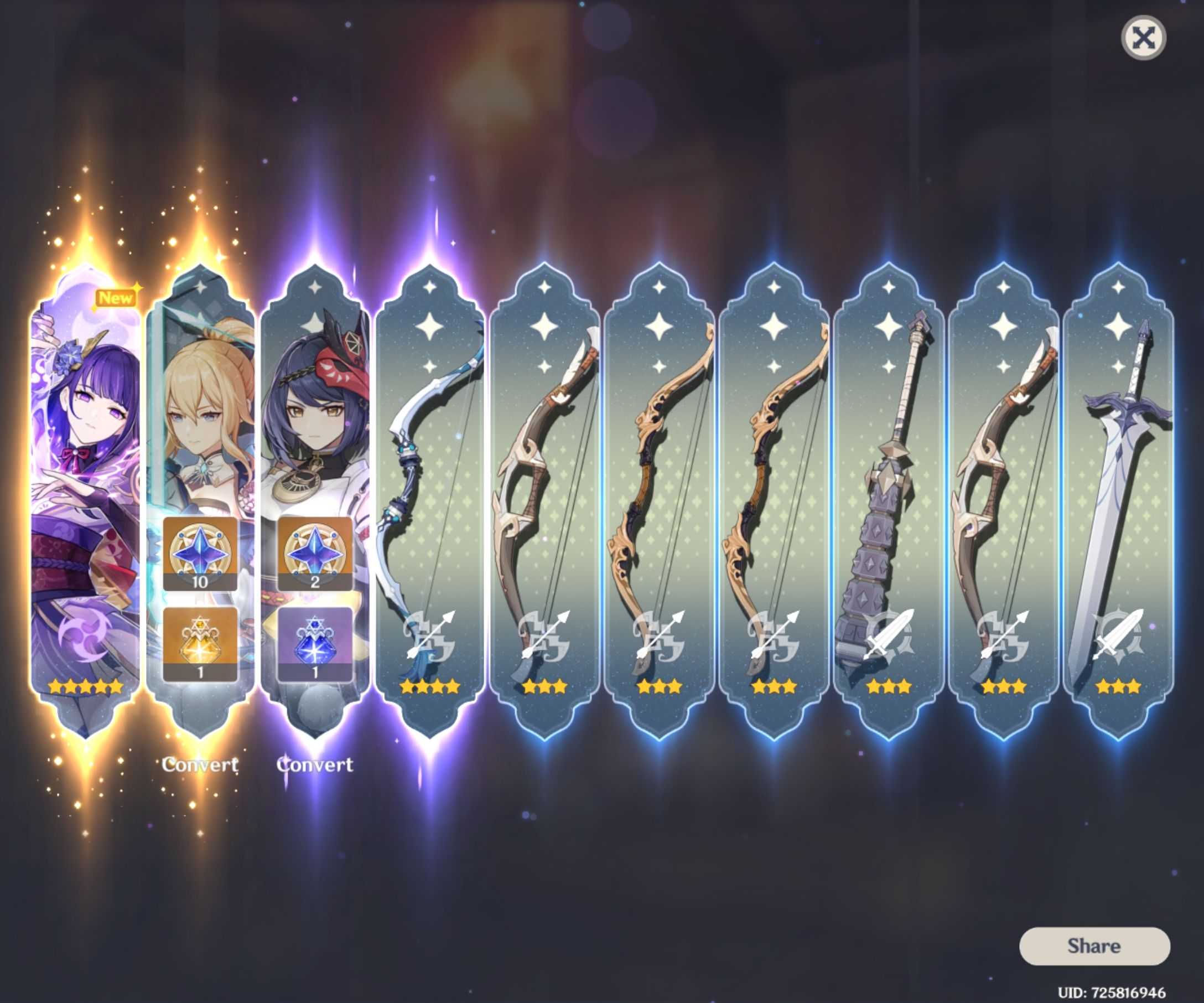 NO WAY!! I JUST GOT THIS FROM THE FIRST 10 PULLS!!! Genshin Impact ...