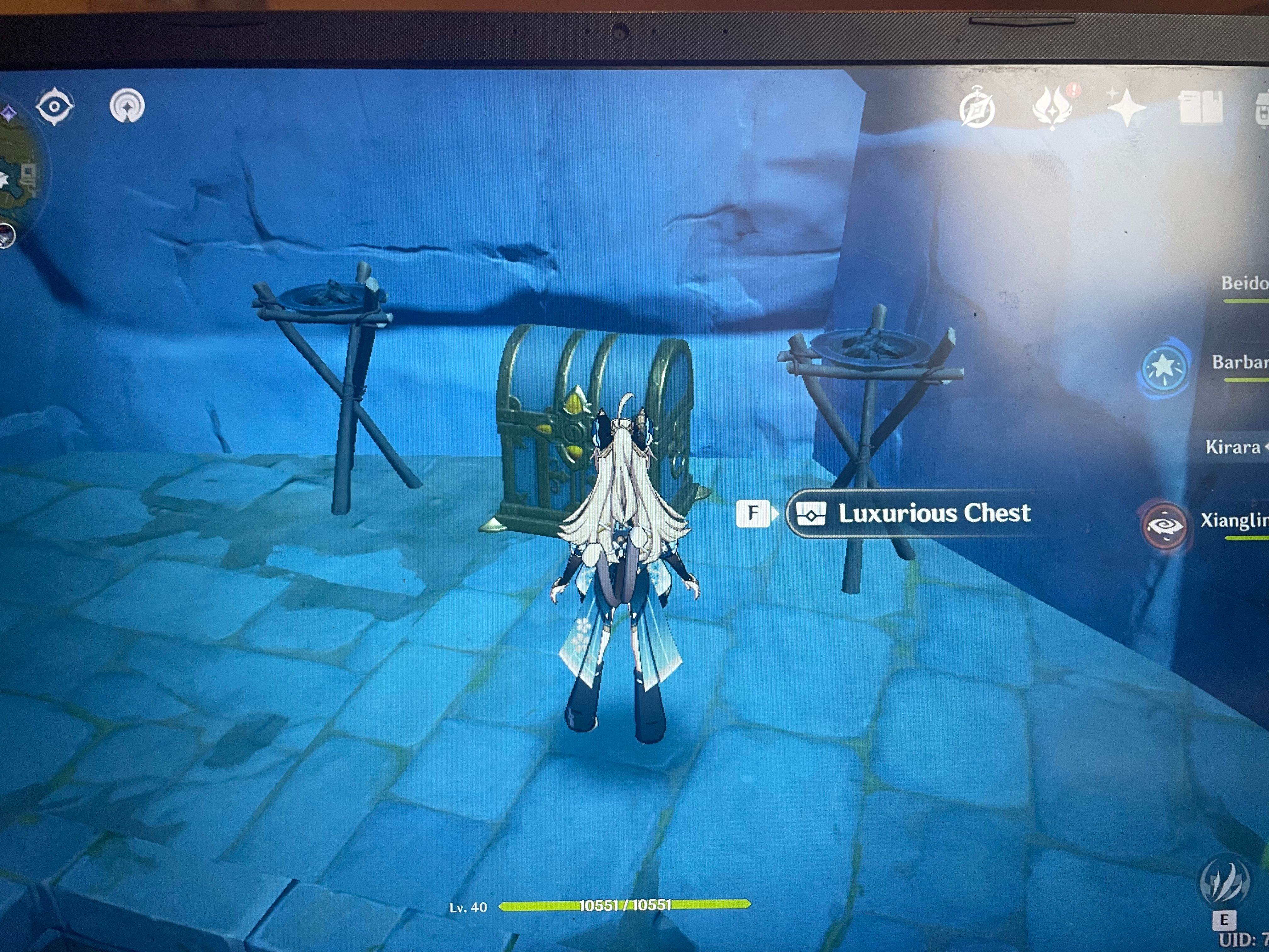 3 luxurious chests in one place in 510 minutes, lol Genshin Impact