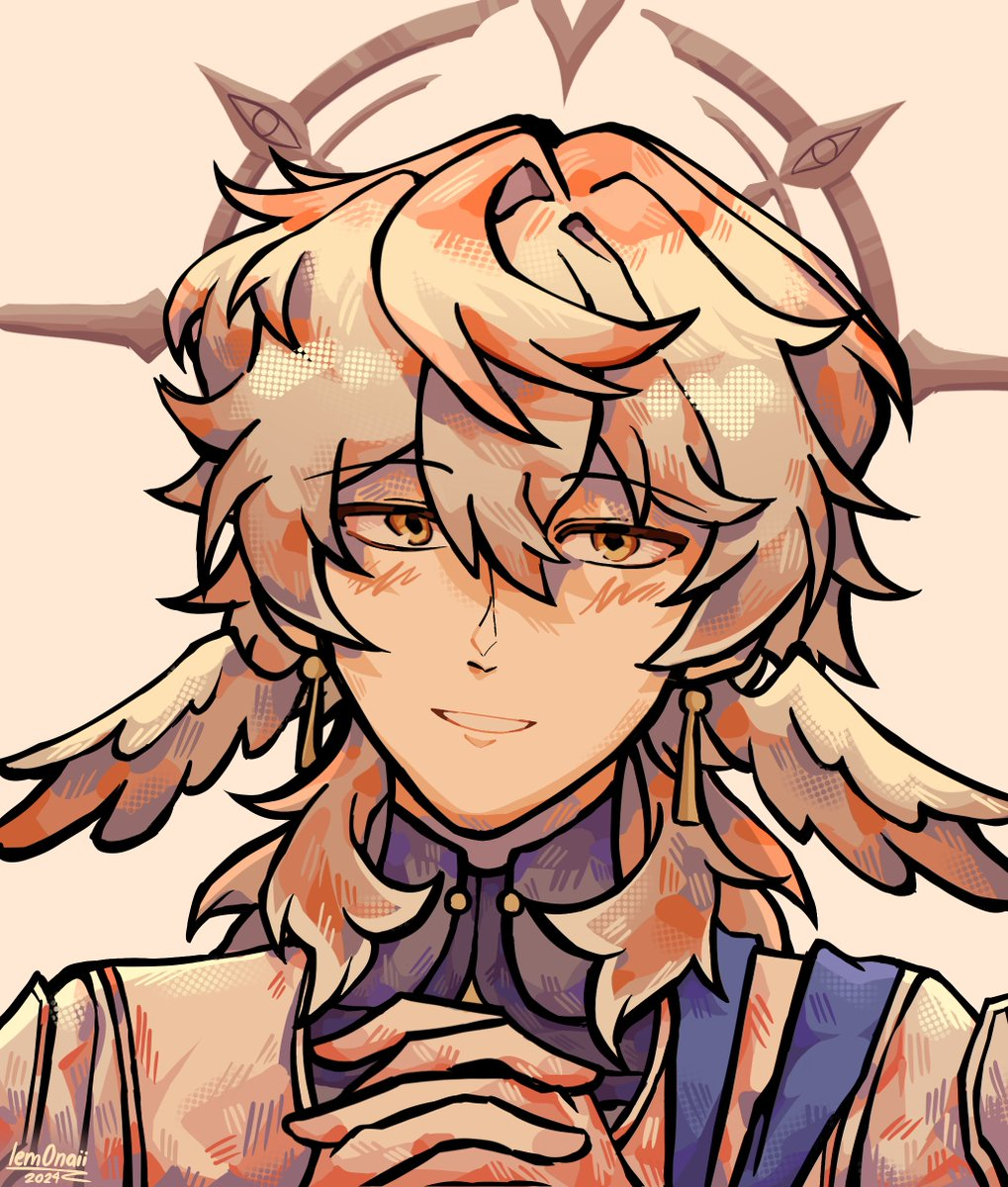 Sunday In Game Model Sunday fanart! He’s gorgeous so I had to draw him Honkai: Star Rail ...