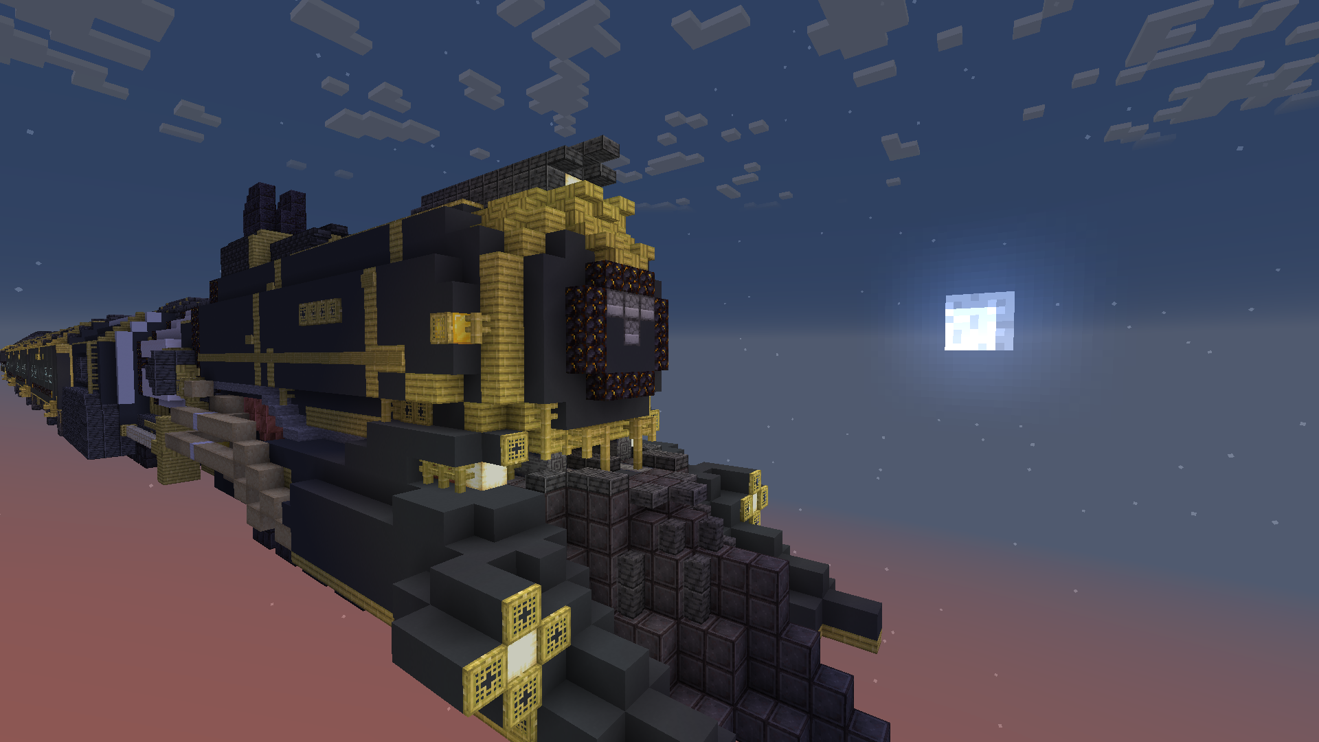 I built the Astral Express in Minecraft Honkai: Star Rail | HoYoLAB