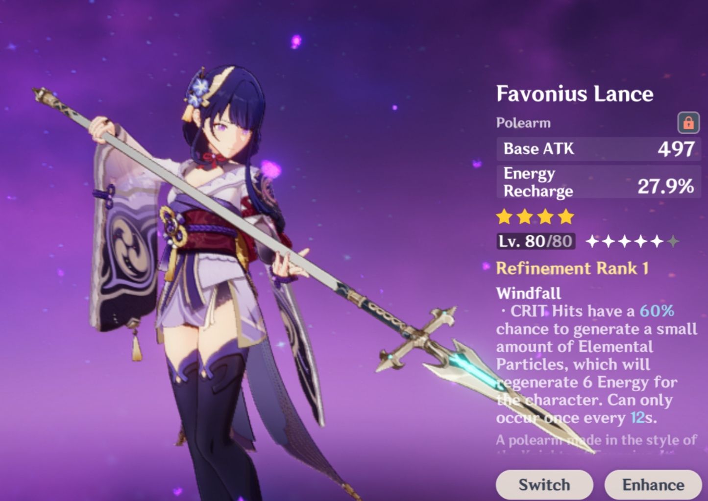 I worked on my Raiden Genshin Impact HoYoLAB