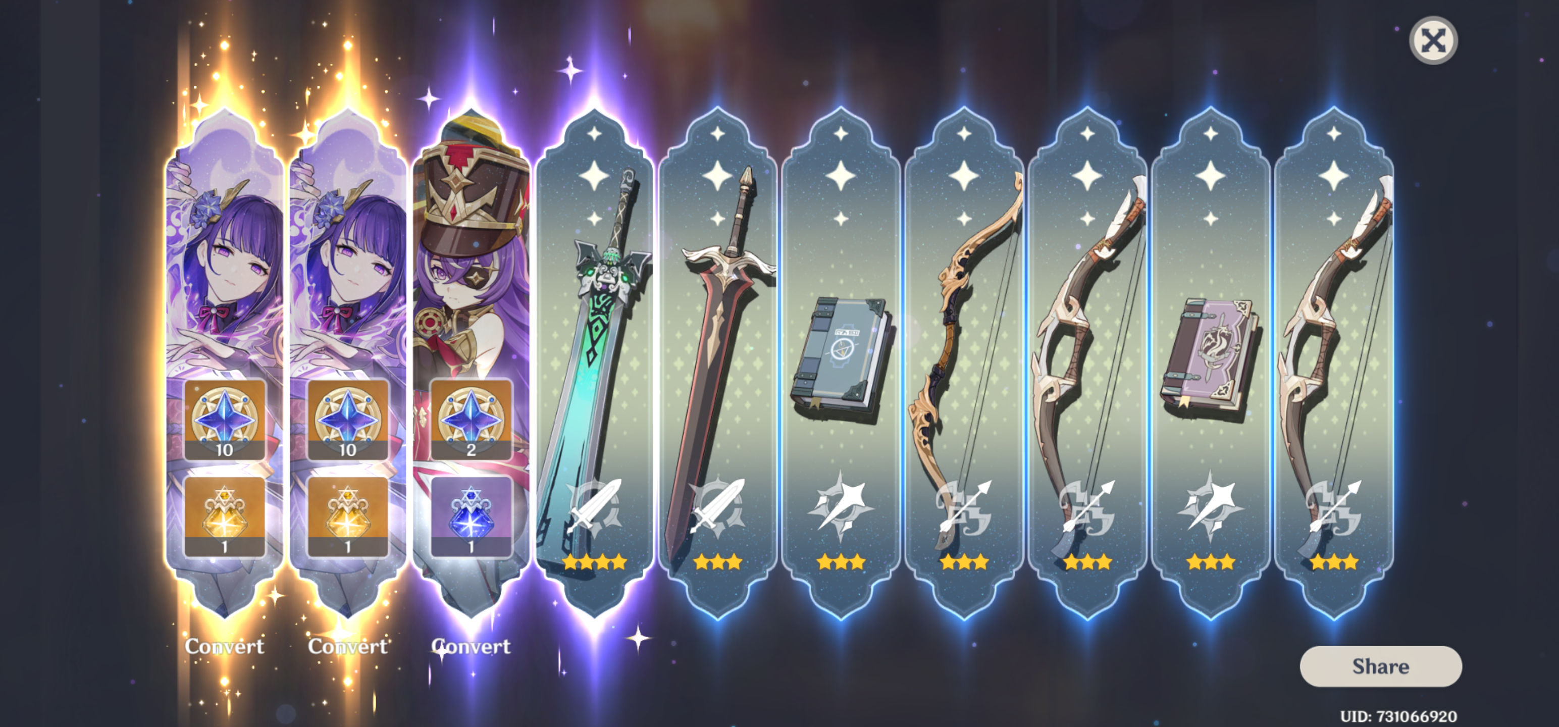 First double 5* pull Genshin Impact | HoYoLAB