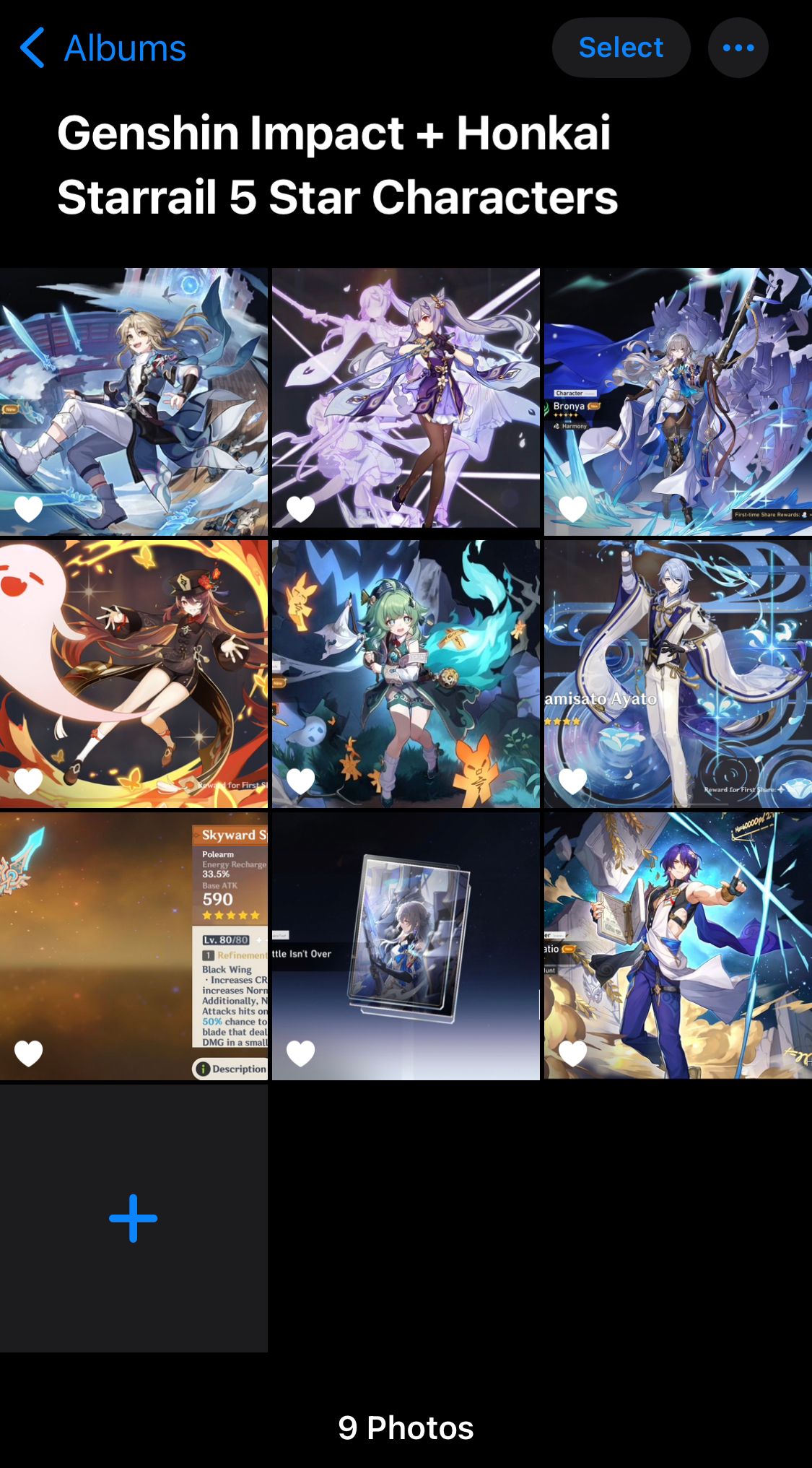 anyone else have an album like this? Genshin Impact | HoYoLAB