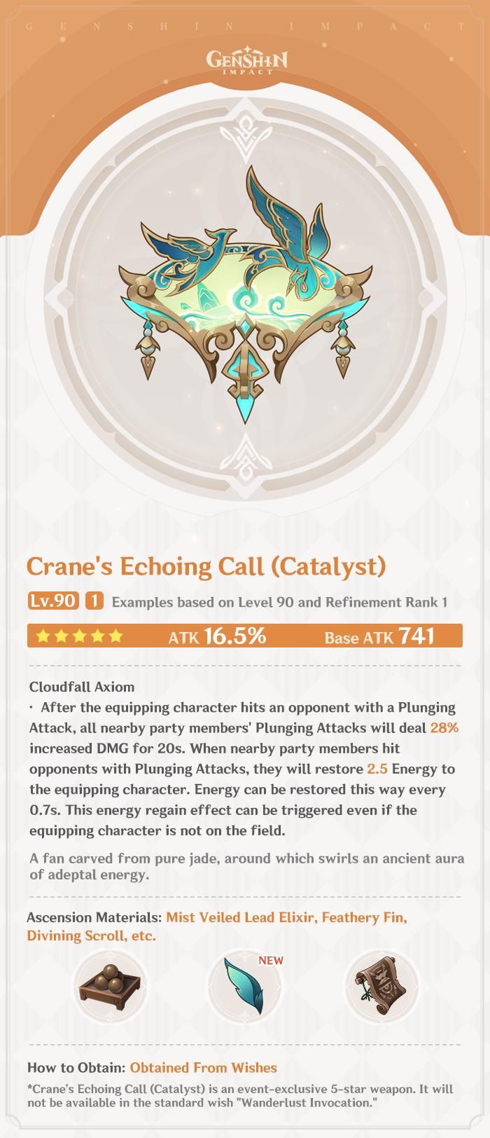 Xianyun's signature weapon Genshin Impact HoYoLAB