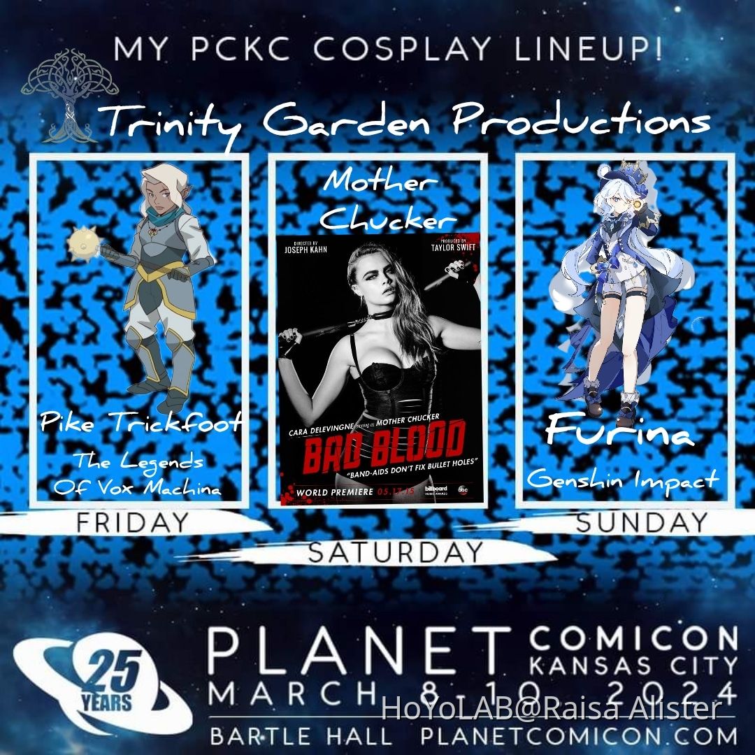 Planet Comicon 25th Anniversary Cosplay Lineup Genshin Impact | HoYoLAB