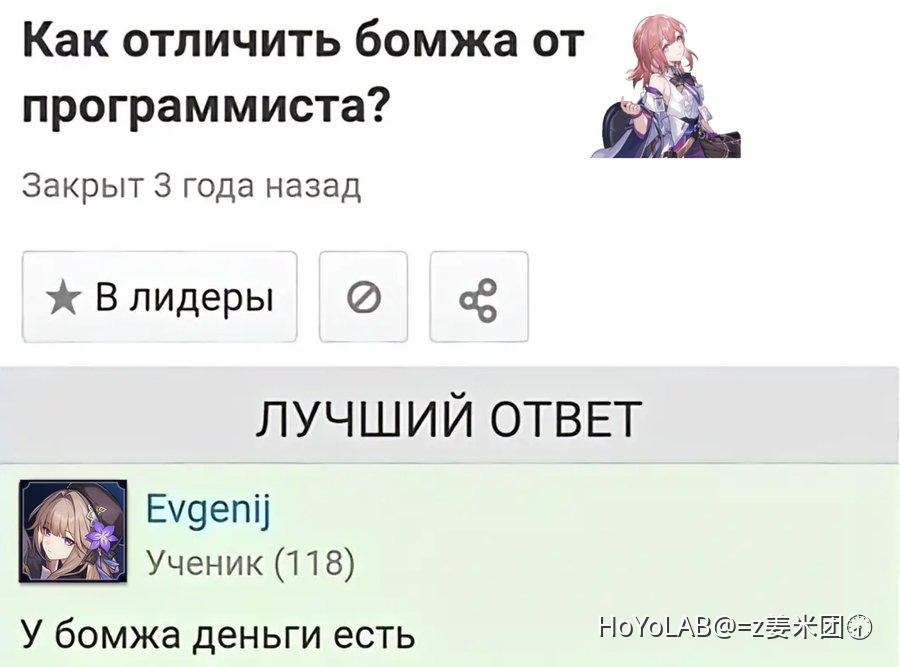 тред всратые мемы с персами хср от меня Honkai: Star Rail | HoYoLAB