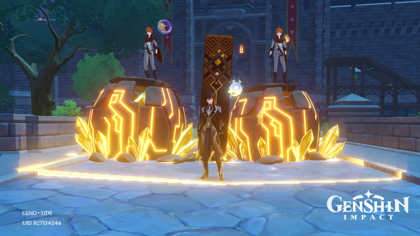 ZHONGLI'S PILLARS Genshin Impact HoYoLAB