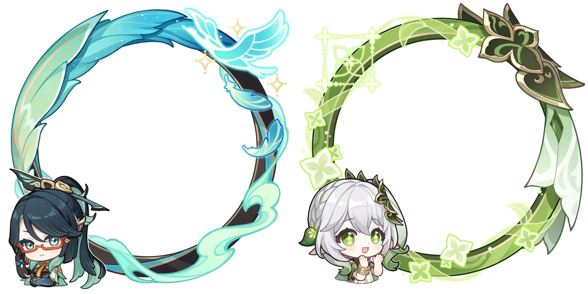 閑雲とナヒーダのアイコンフレームが貰える！ Genshin Impact HoYoLAB