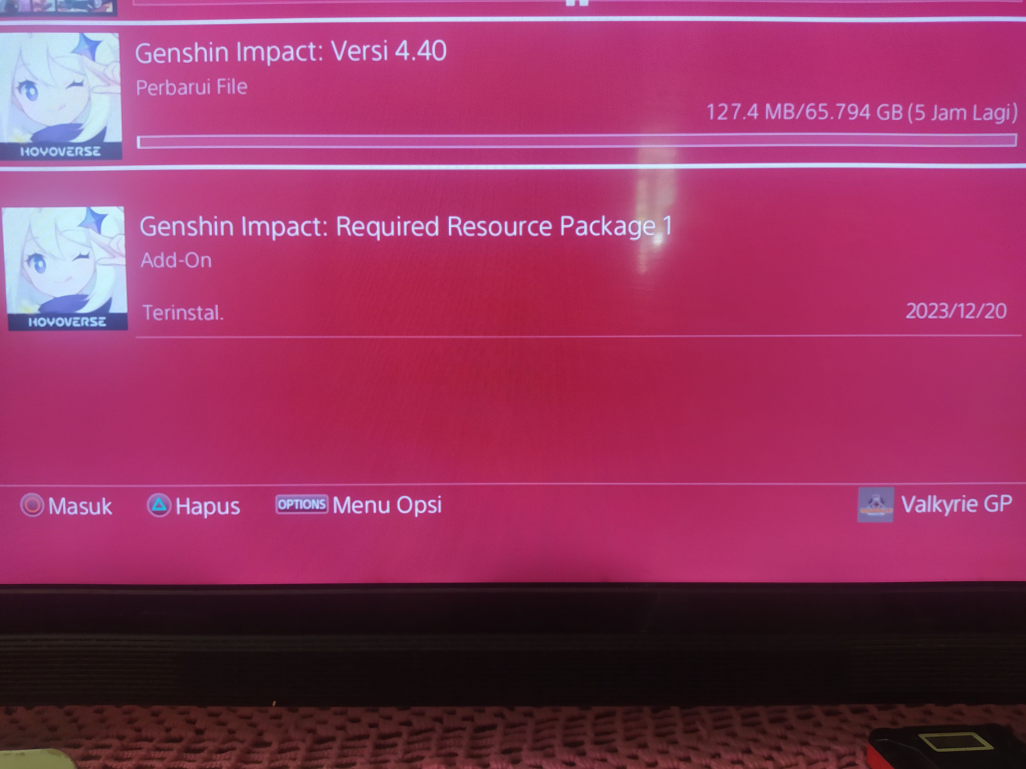 PS4 65GB 😵🪓 Genshin Impact | HoYoLAB