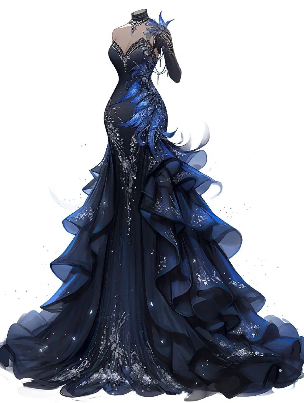 anime dress drawing ideas