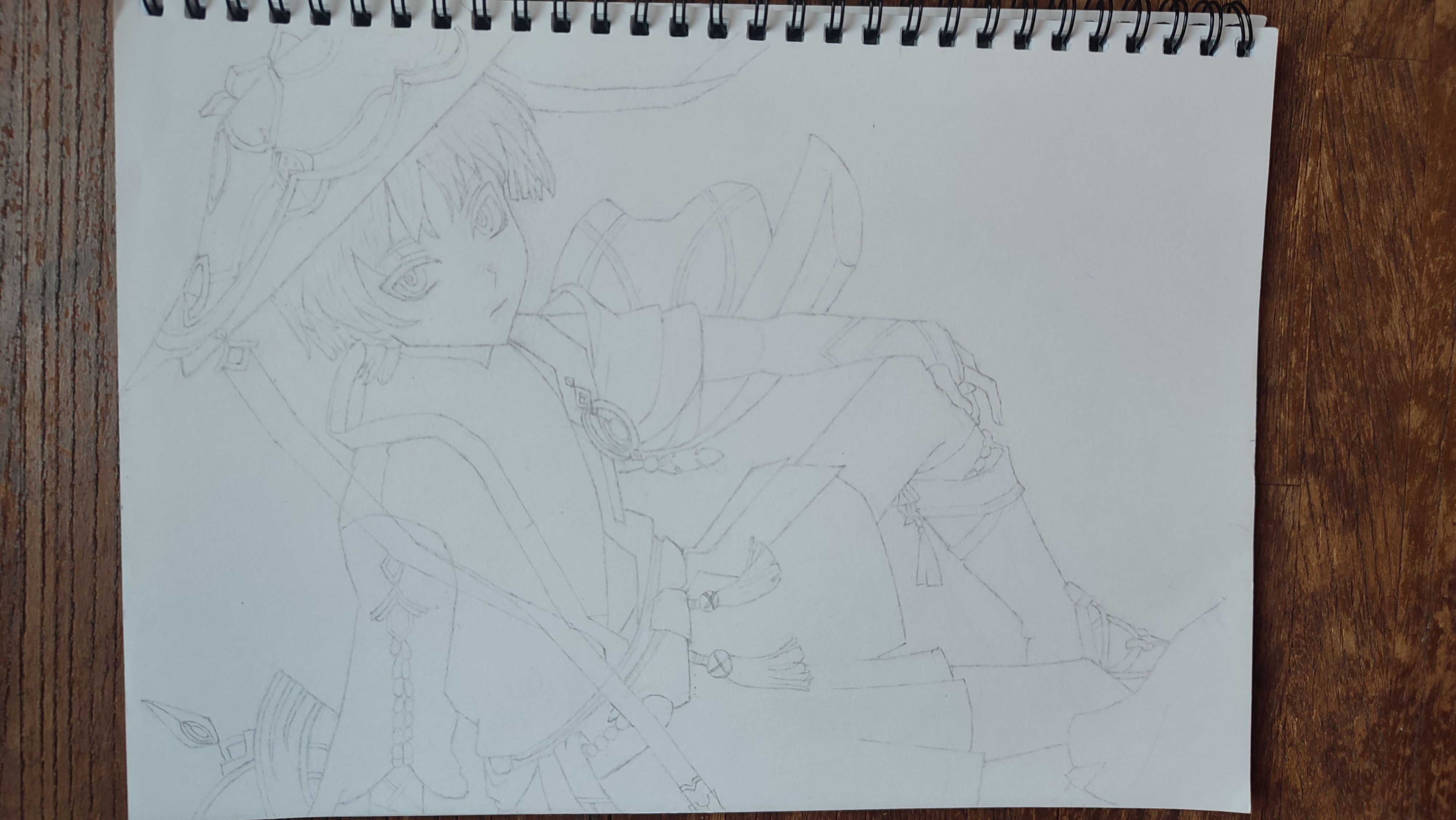 放浪者 『模写』 Genshin Impact | HoYoLAB