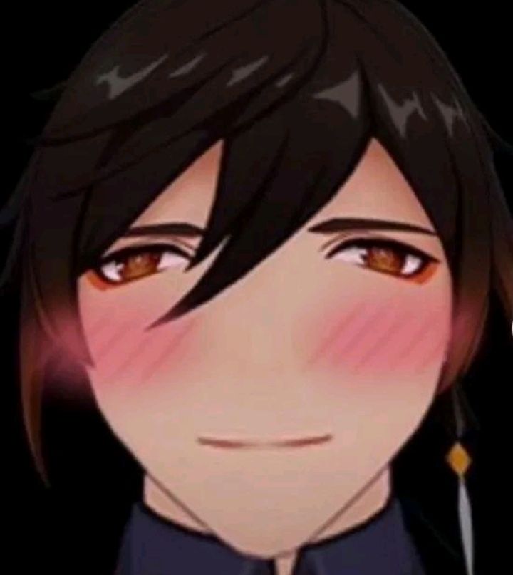 zhongli blushing Genshin Impact HoYoLAB