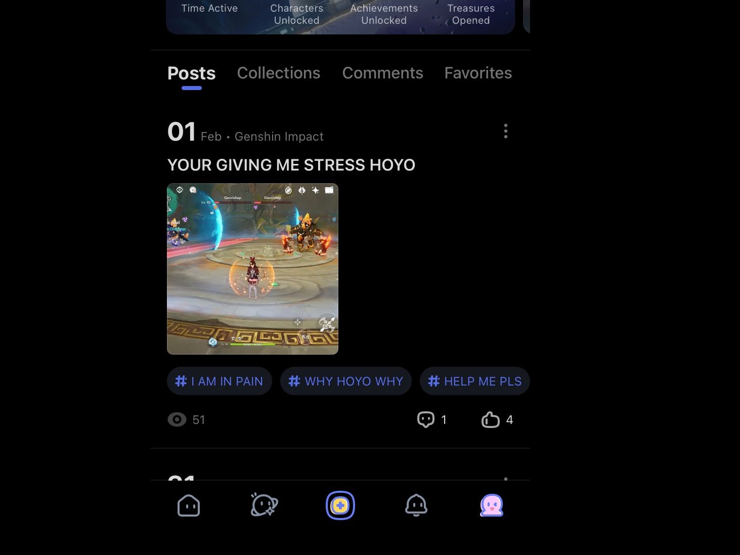 About a post I did Genshin Impact | HoYoLAB