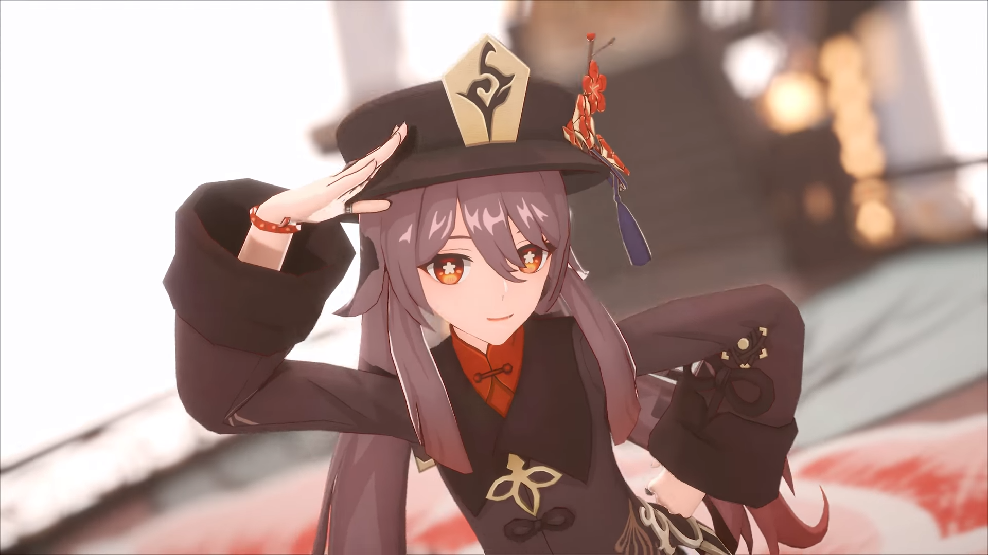 Hu Tao sing Chinese song Genshin Impact HoYoLAB