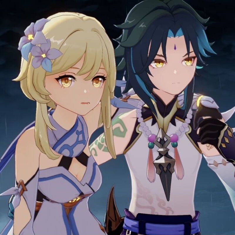 xiao and lumine Genshin Impact | HoYoLAB