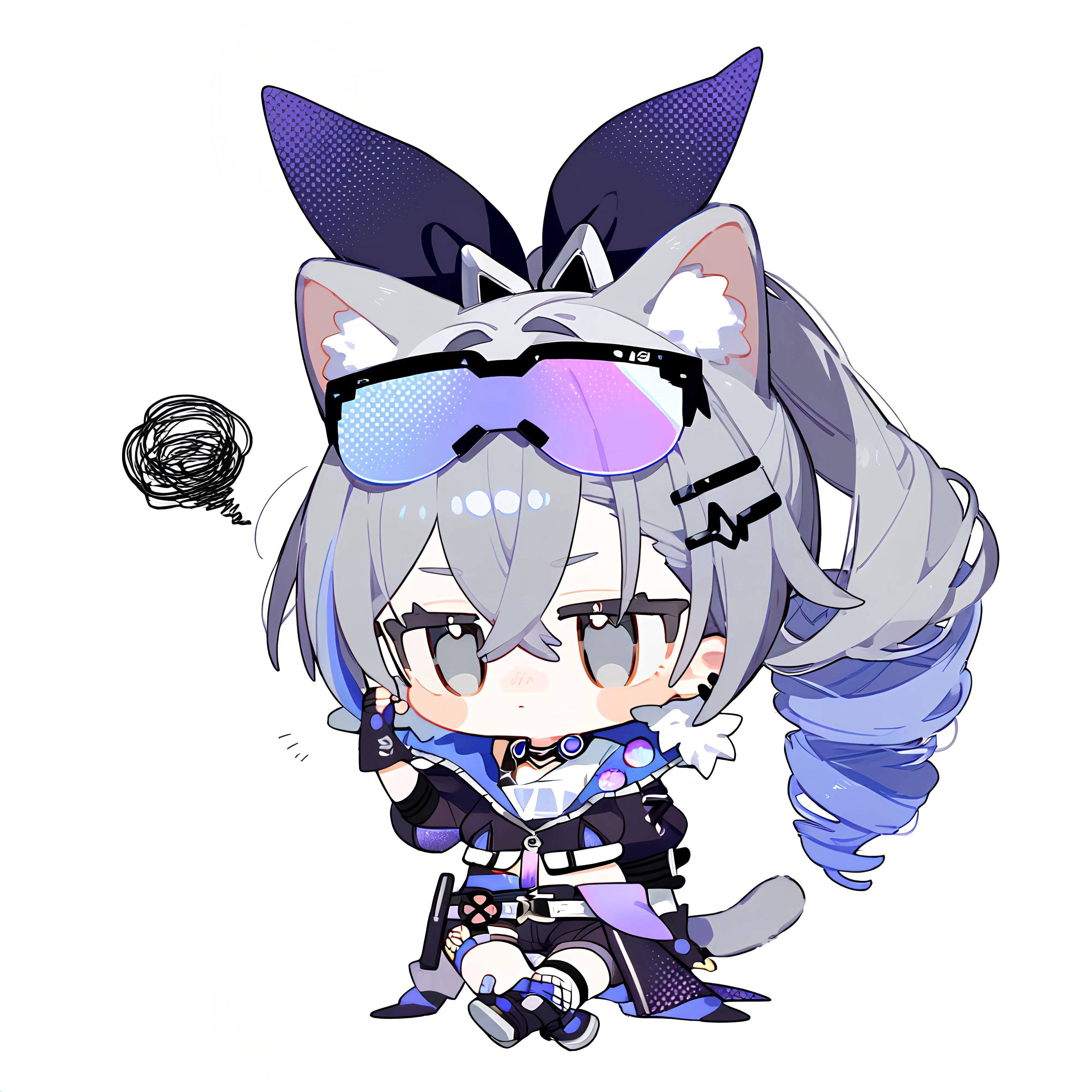 Kawaii!!! Chibi Silver Wolf Honkai: Star Rail | HoYoLAB